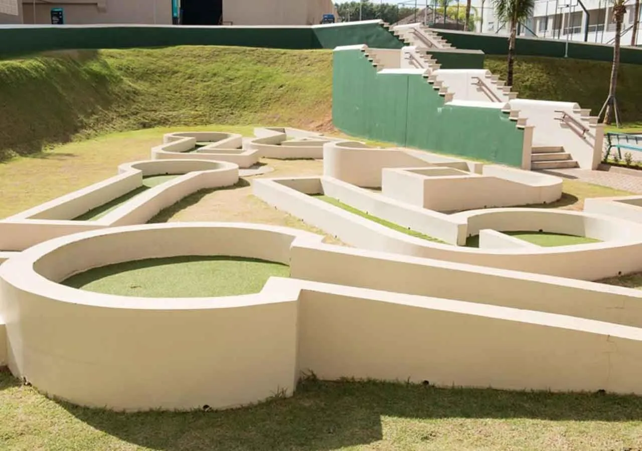 Minigolf in Enjoy Solar das Águas Park Resort