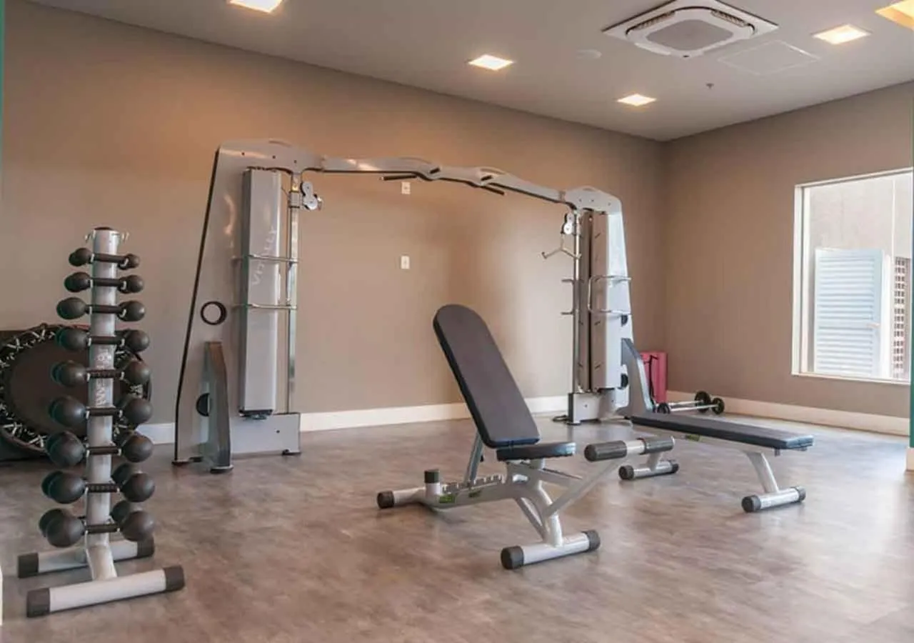 Fitness centre/facilities in Enjoy Solar das Águas Park Resort