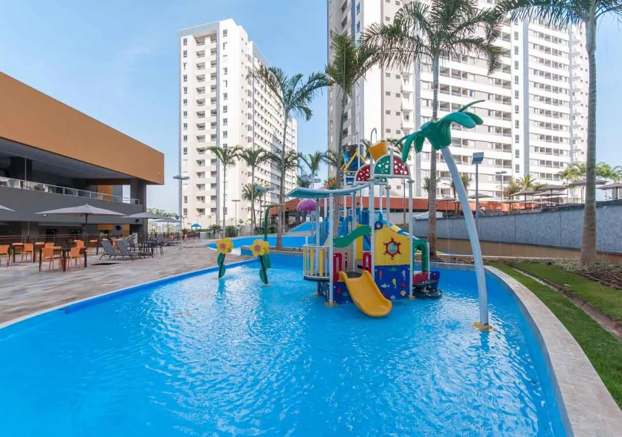 Children play ground in Enjoy Solar das Águas Park Resort