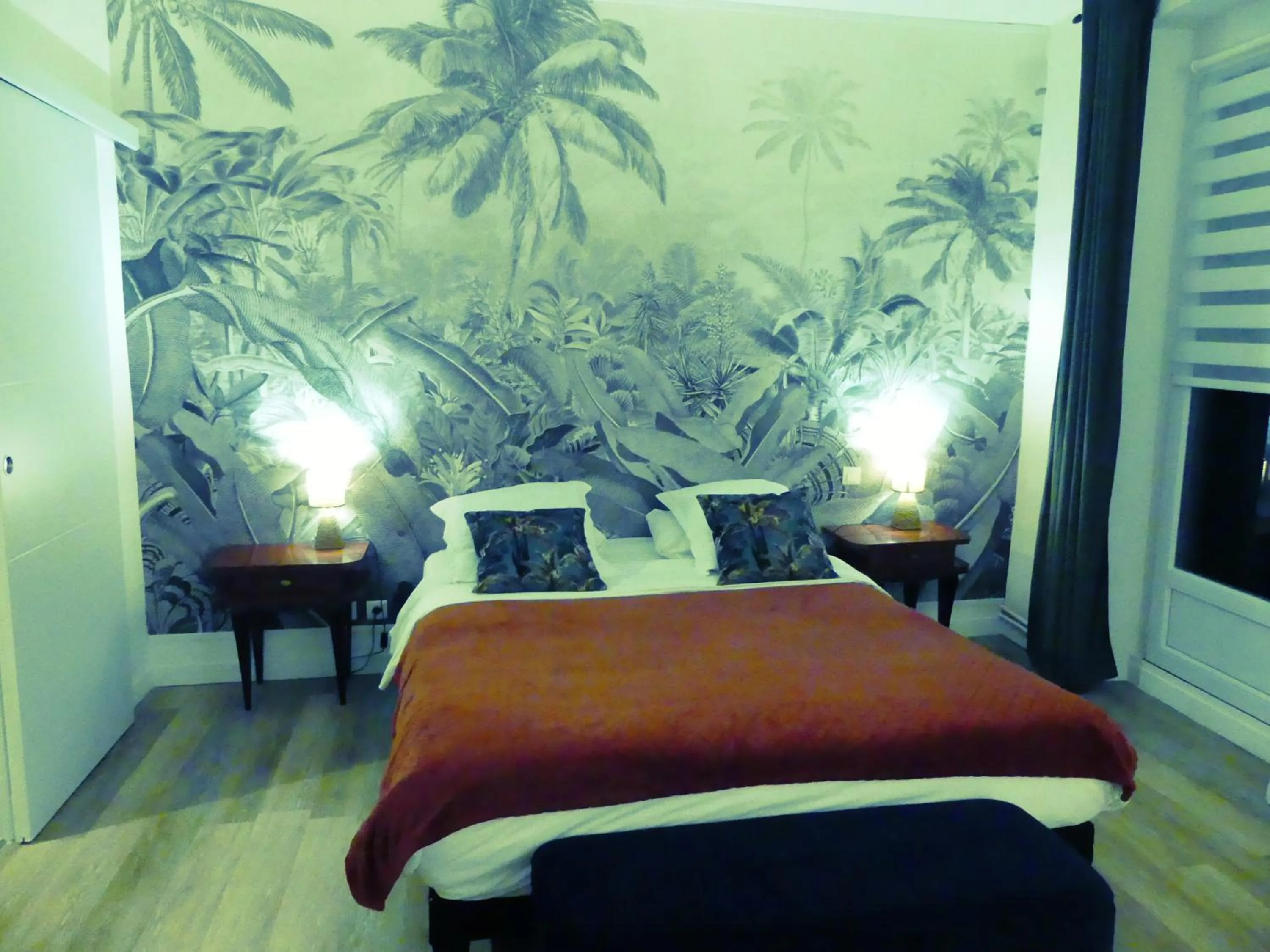 Bed in Le 9 en Cuisine