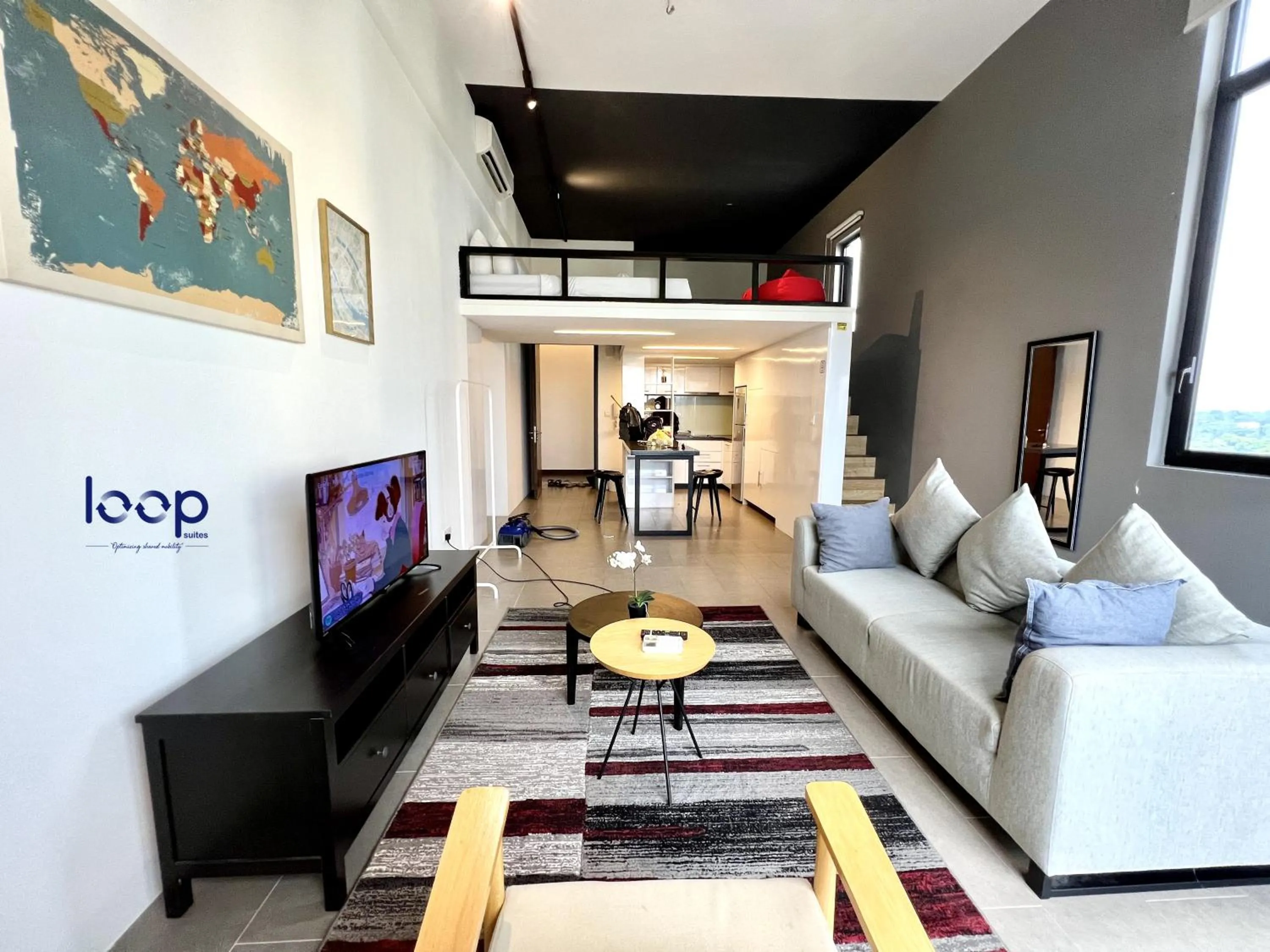 TV and multimedia in KL Sentral Serviced Apartment - The Establishment KL Sentral by Loop Suites