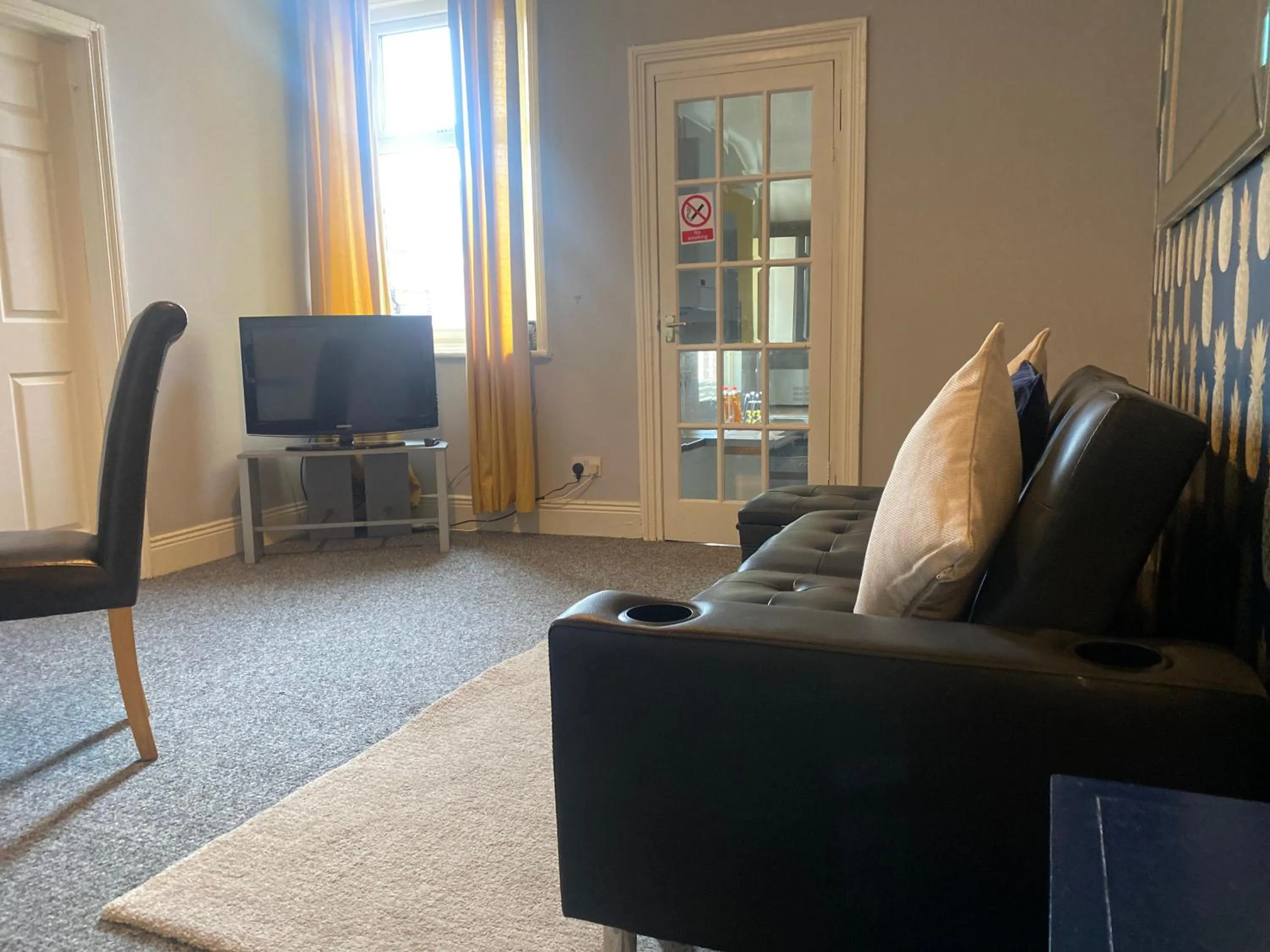 Living room in Alexander Apartments Saltwell Park