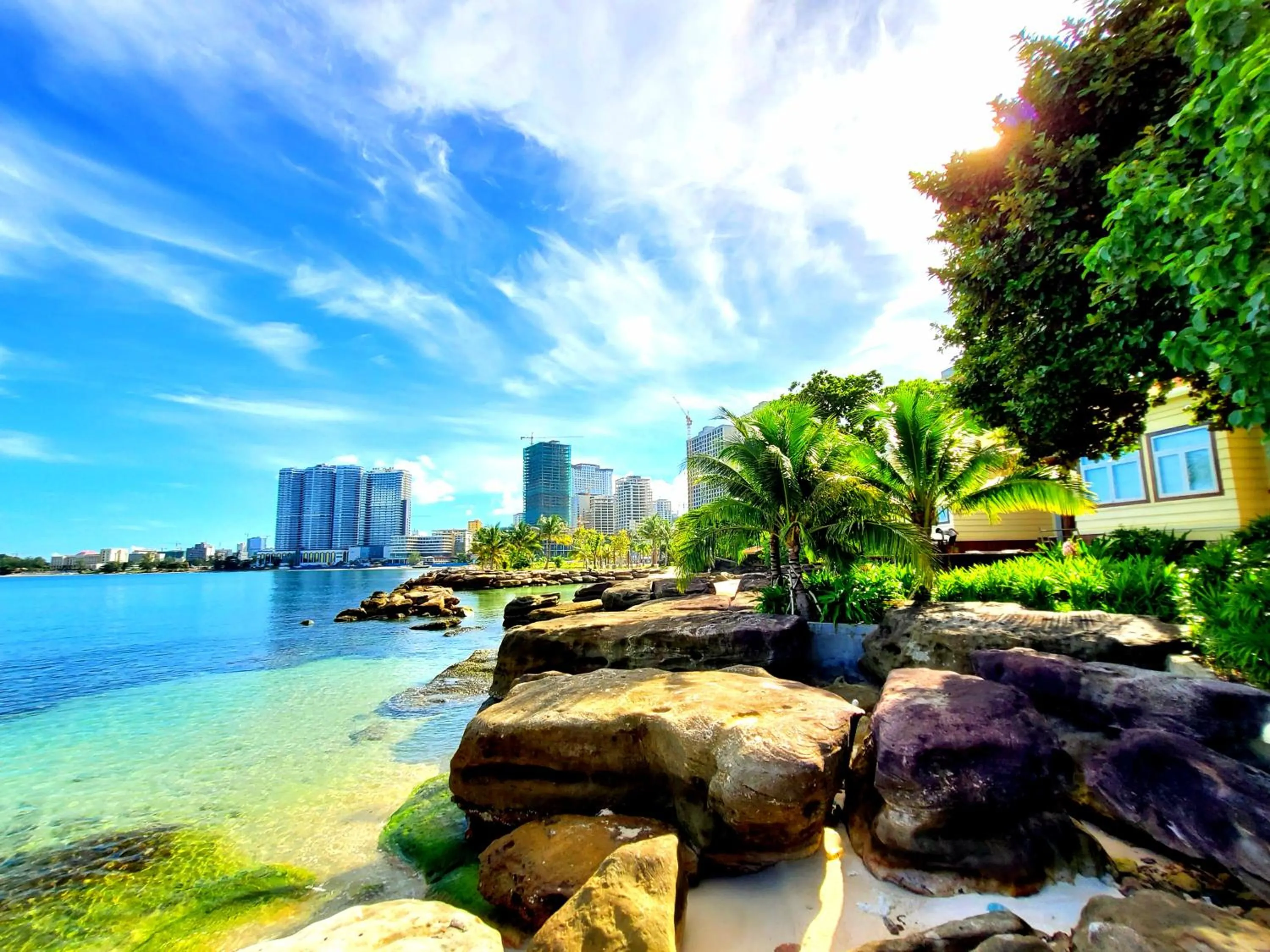 Natural landscape in Try Palace Resort Sihanoukville