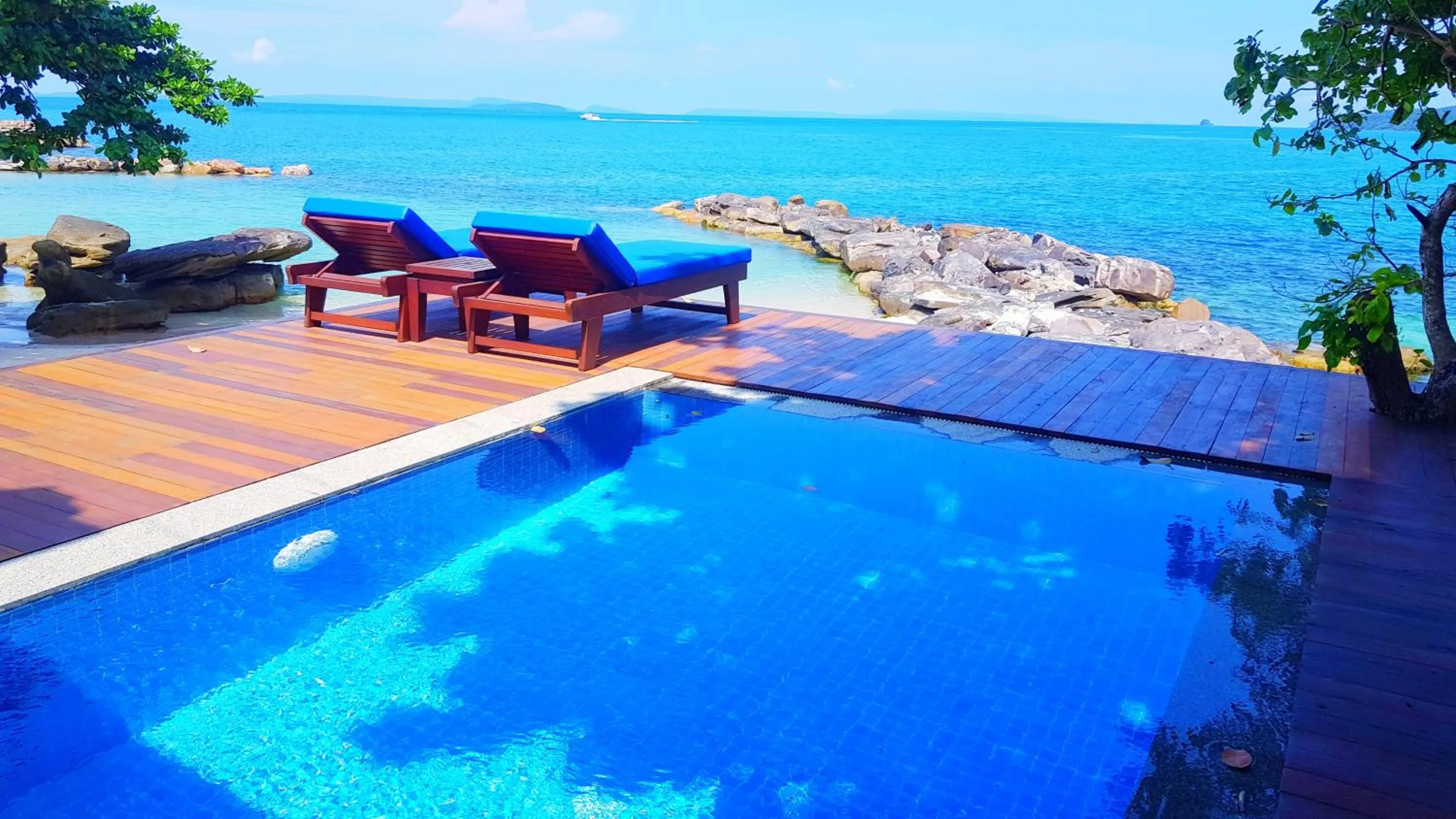 Sea view in Try Palace Resort Sihanoukville