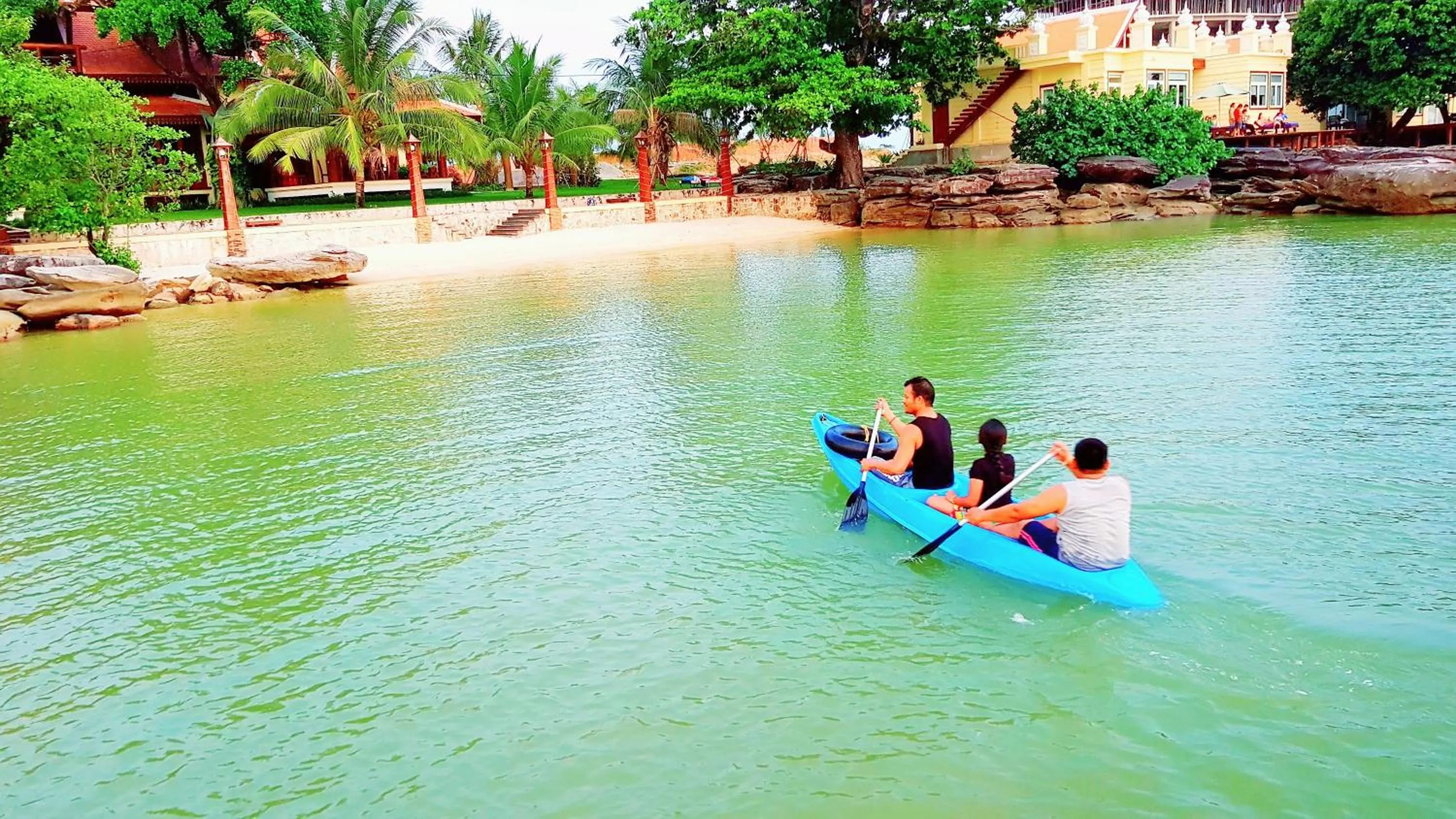 People in Try Palace Resort Sihanoukville