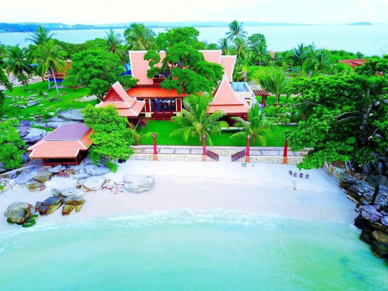 Natural landscape in Try Palace Resort Sihanoukville
