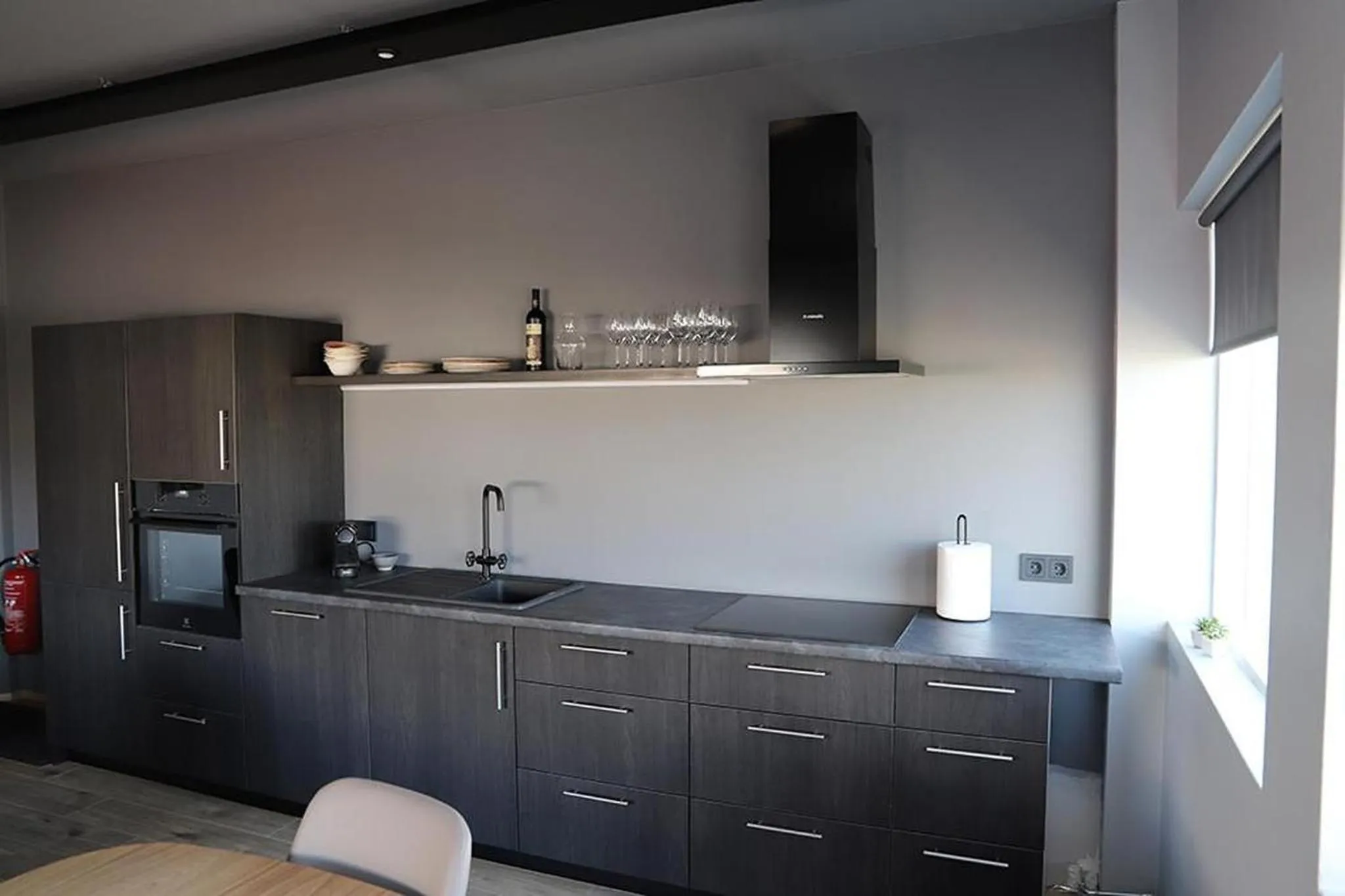 Kitchen or kitchenette in North Apartments Suites