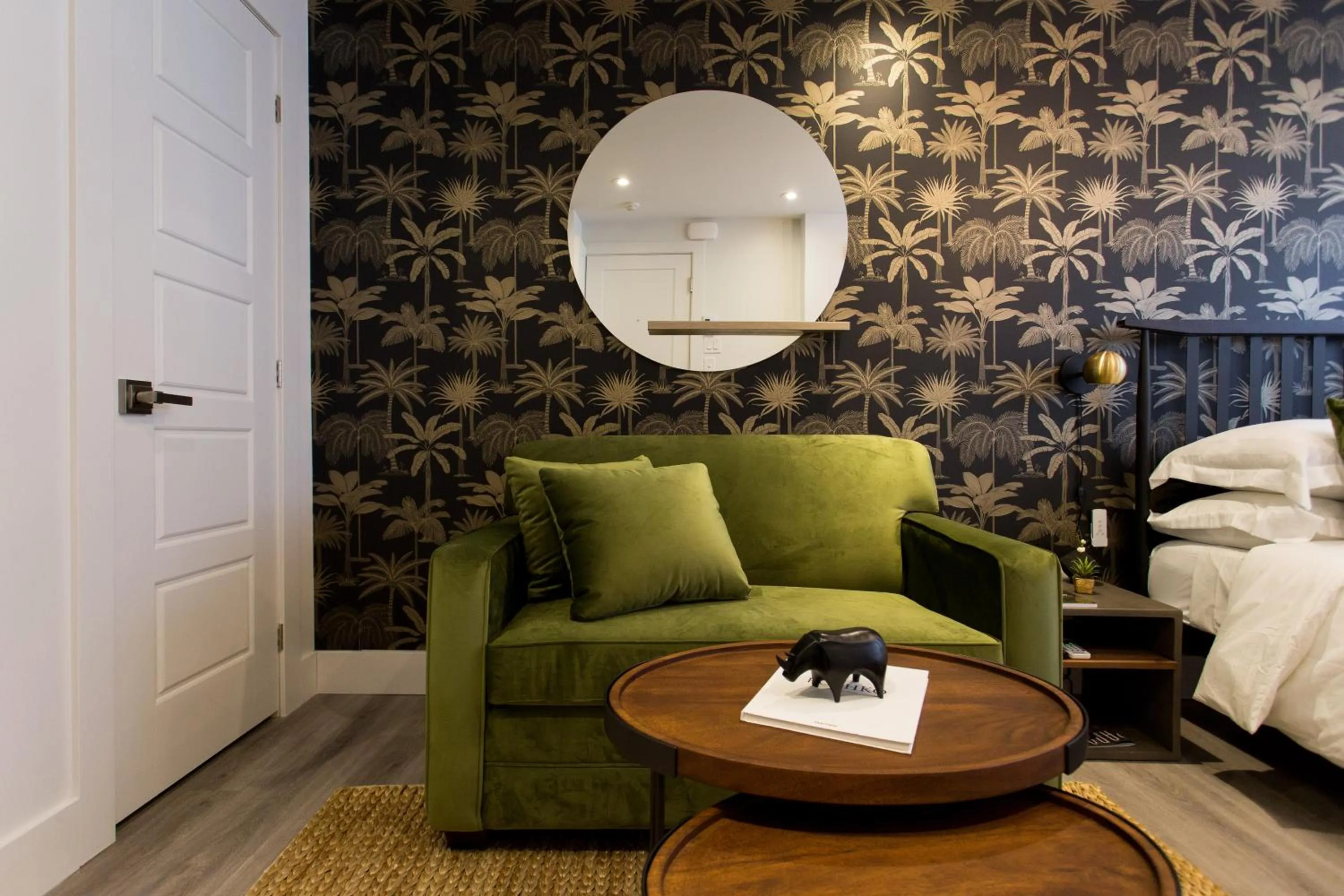 Bed in 16 Studio Apartment-Hotel in Little Italy by Den Stays