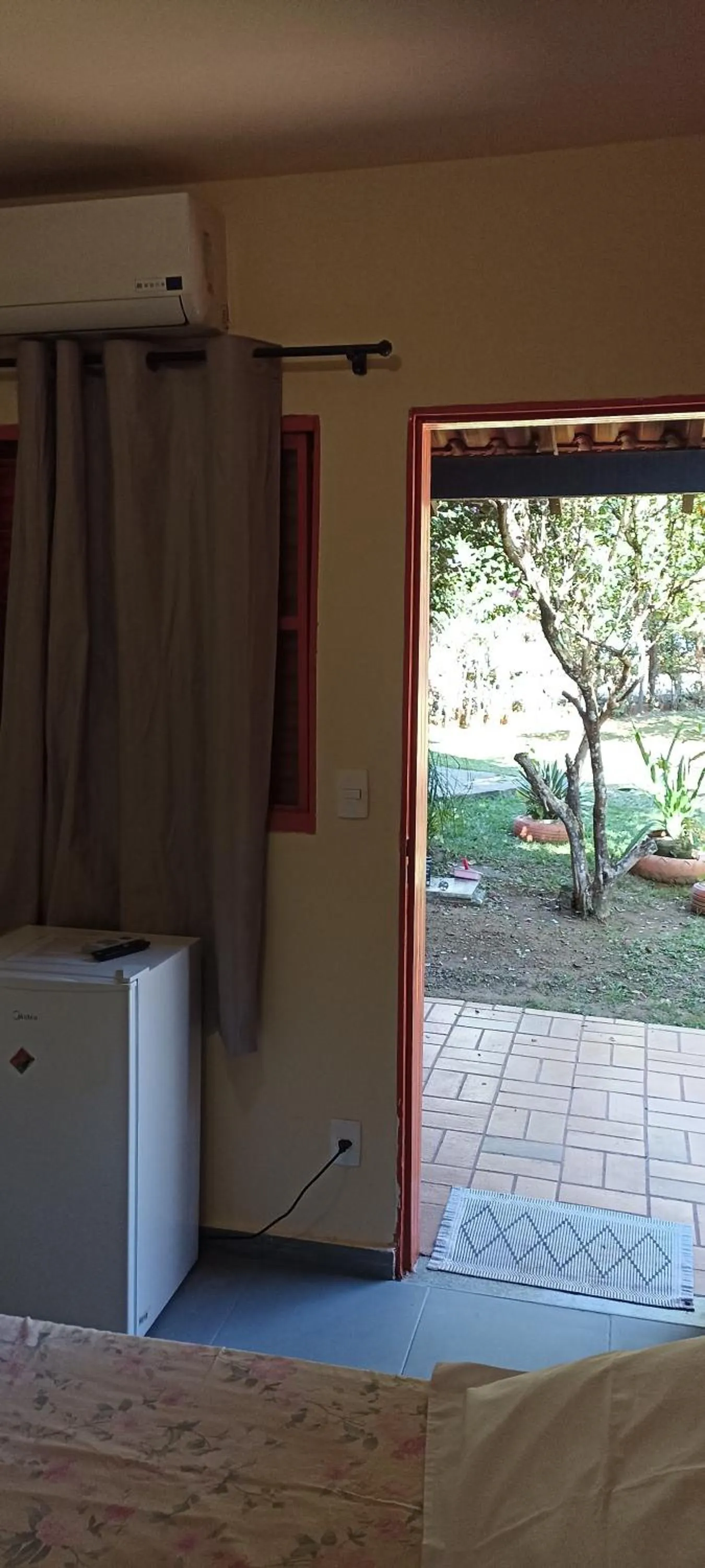 Bedroom in Pousada Canto dos Passaros