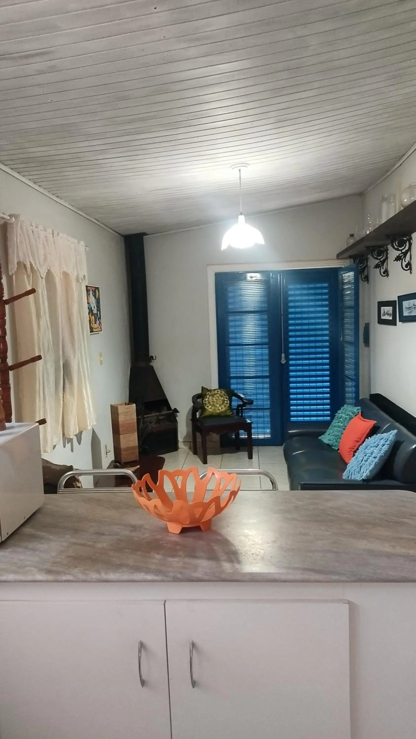 Living room in Pousada Canto dos Passaros