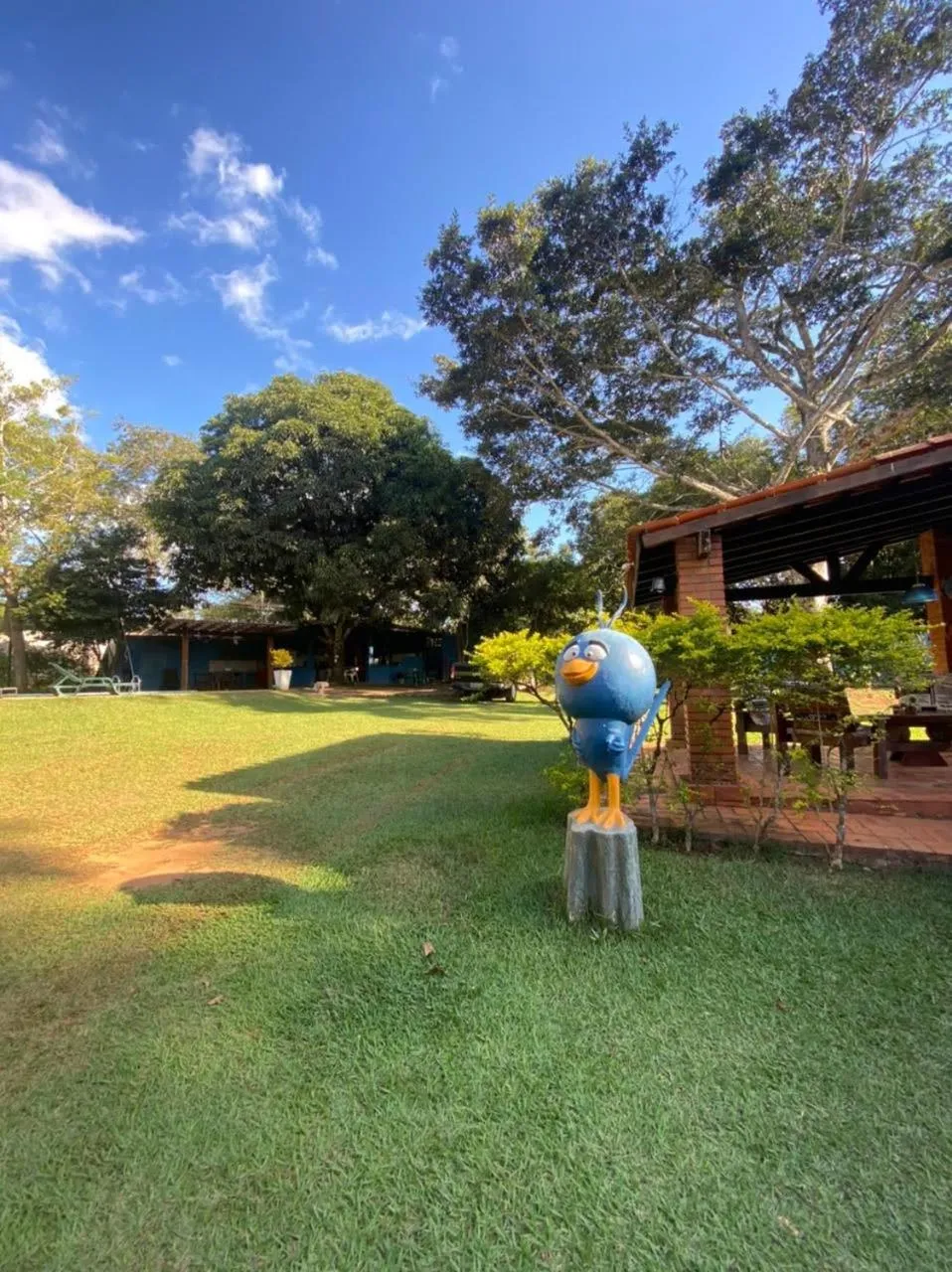 Property building in Pousada Canto dos Passaros