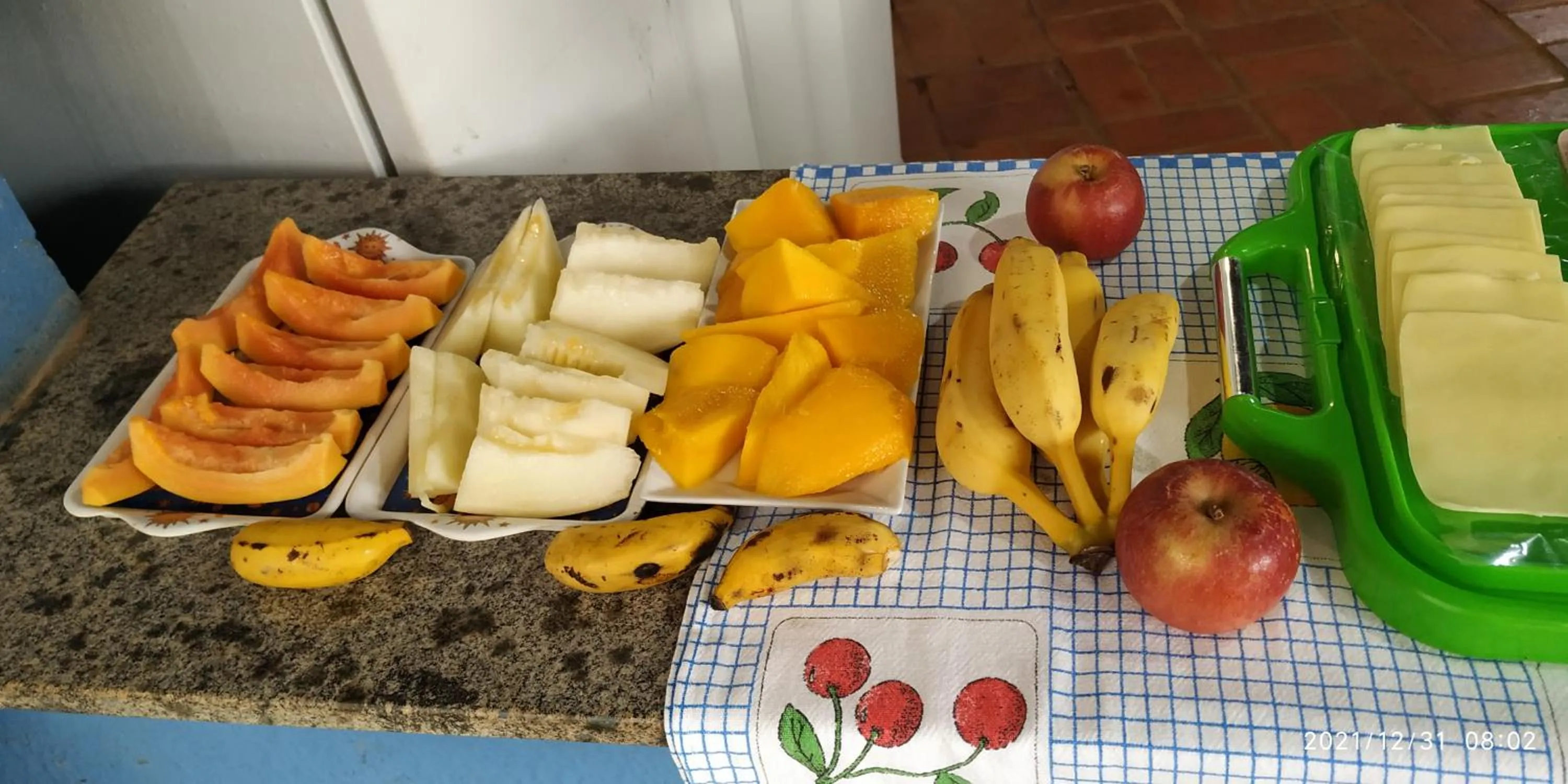 Breakfast in Pousada Canto dos Passaros