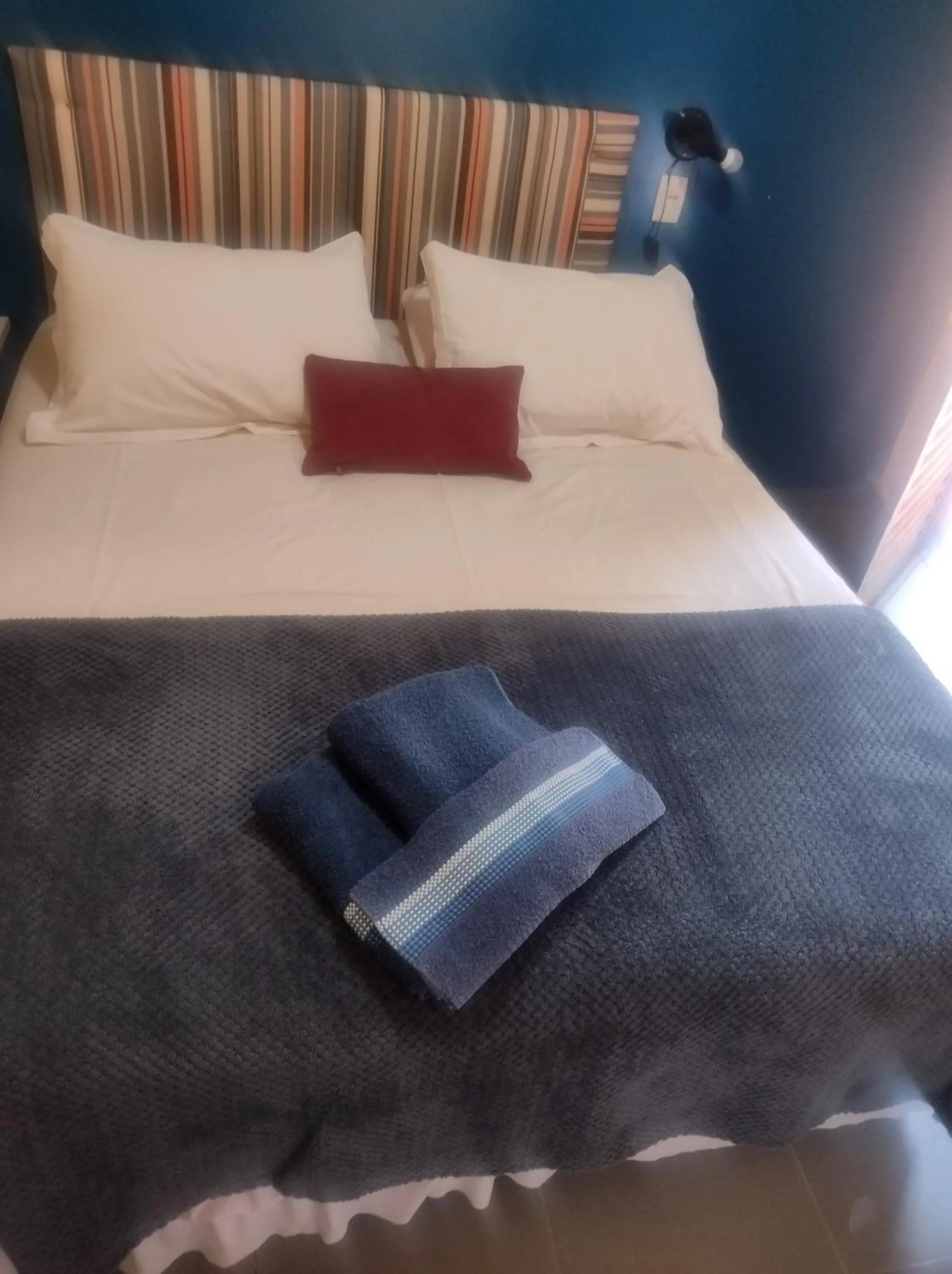 Bed in Pousada Canto dos Passaros