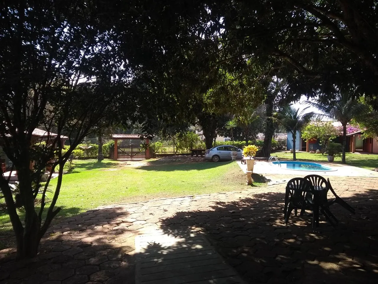 Garden in Pousada Canto dos Passaros