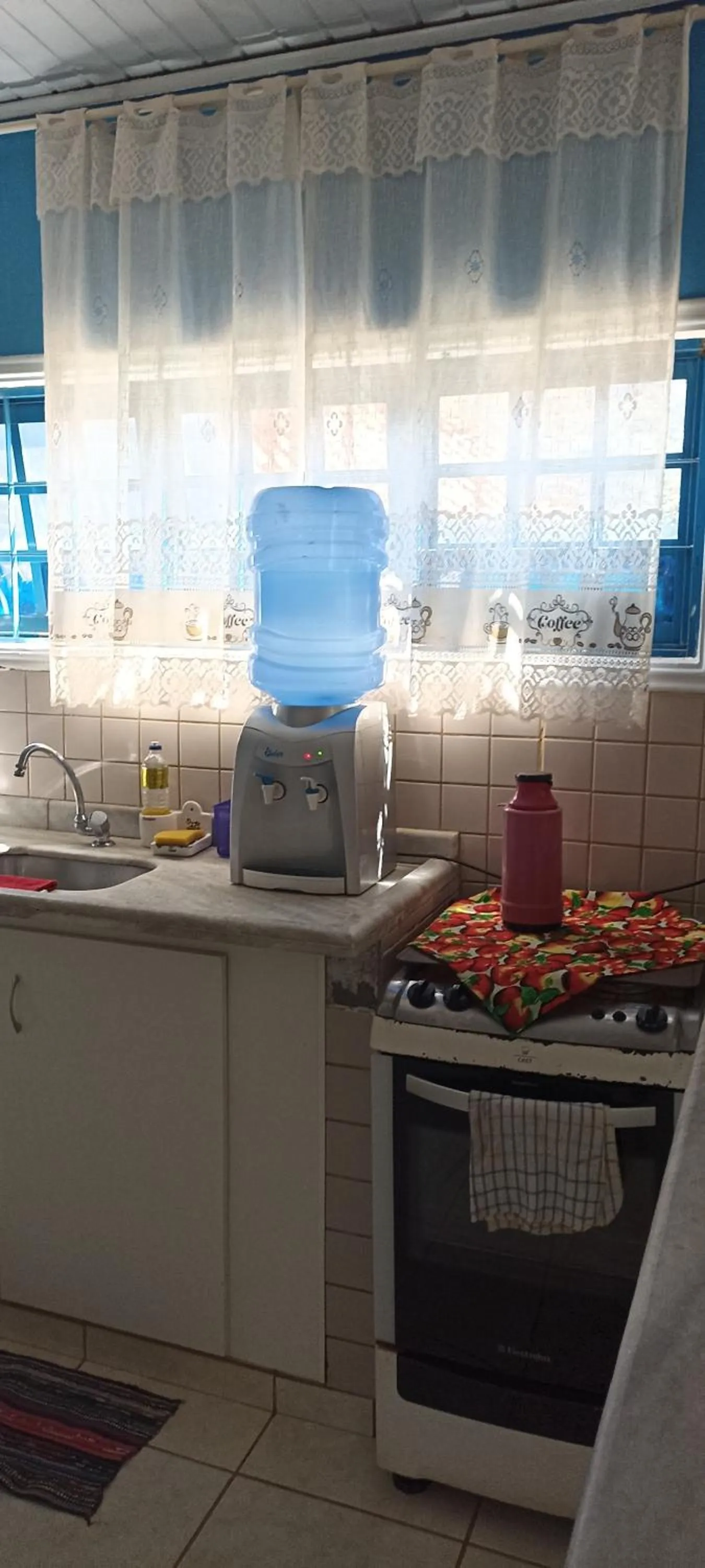kitchen in Pousada Canto dos Passaros