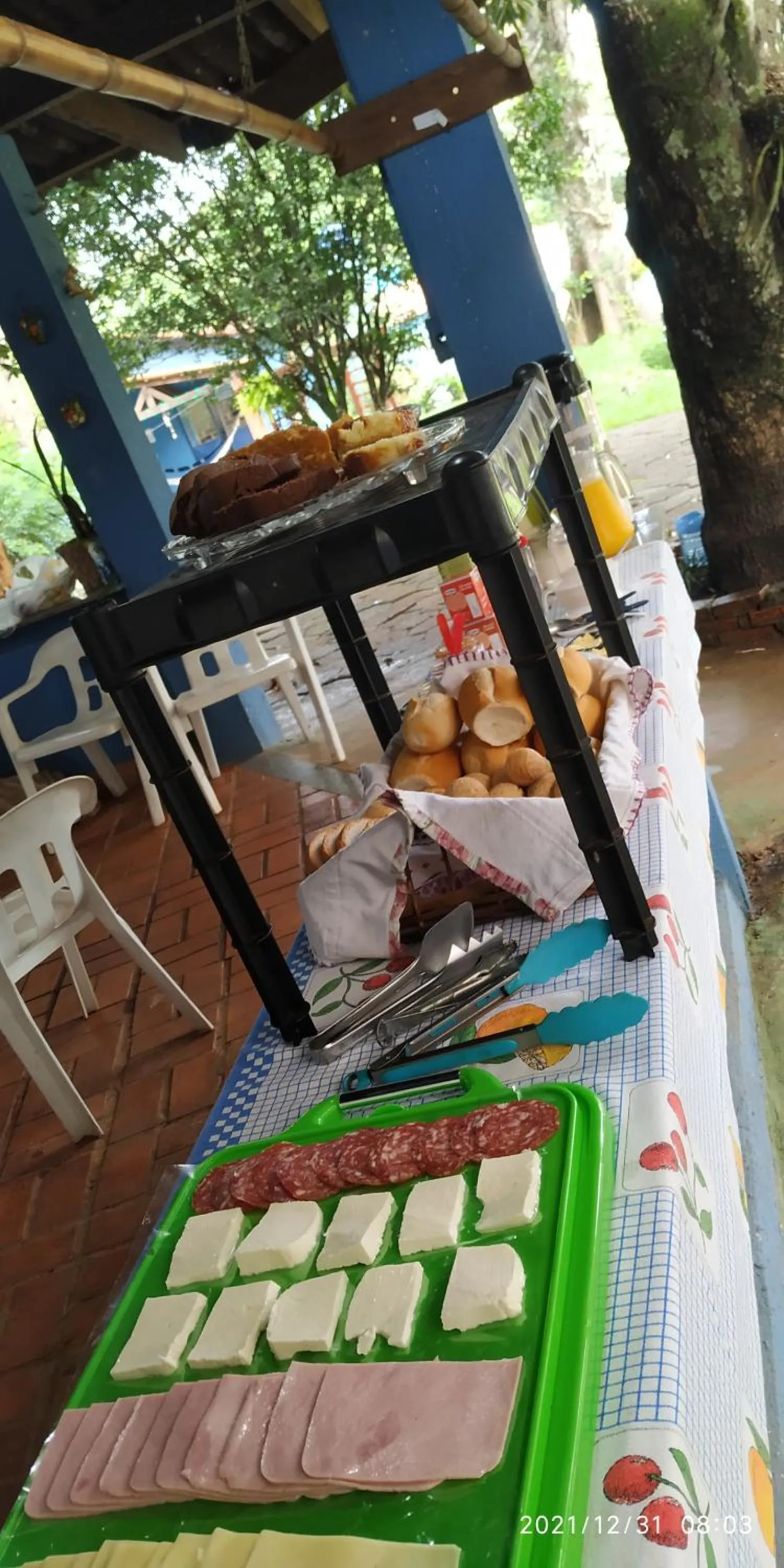 Breakfast in Pousada Canto dos Passaros