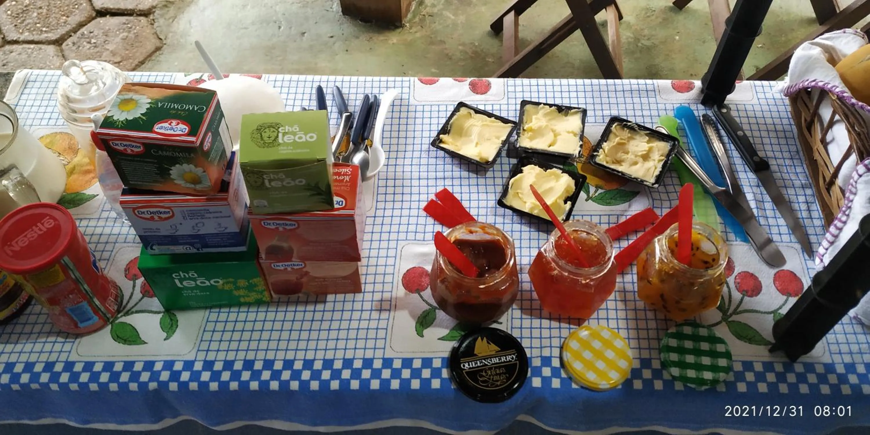 Breakfast in Pousada Canto dos Passaros