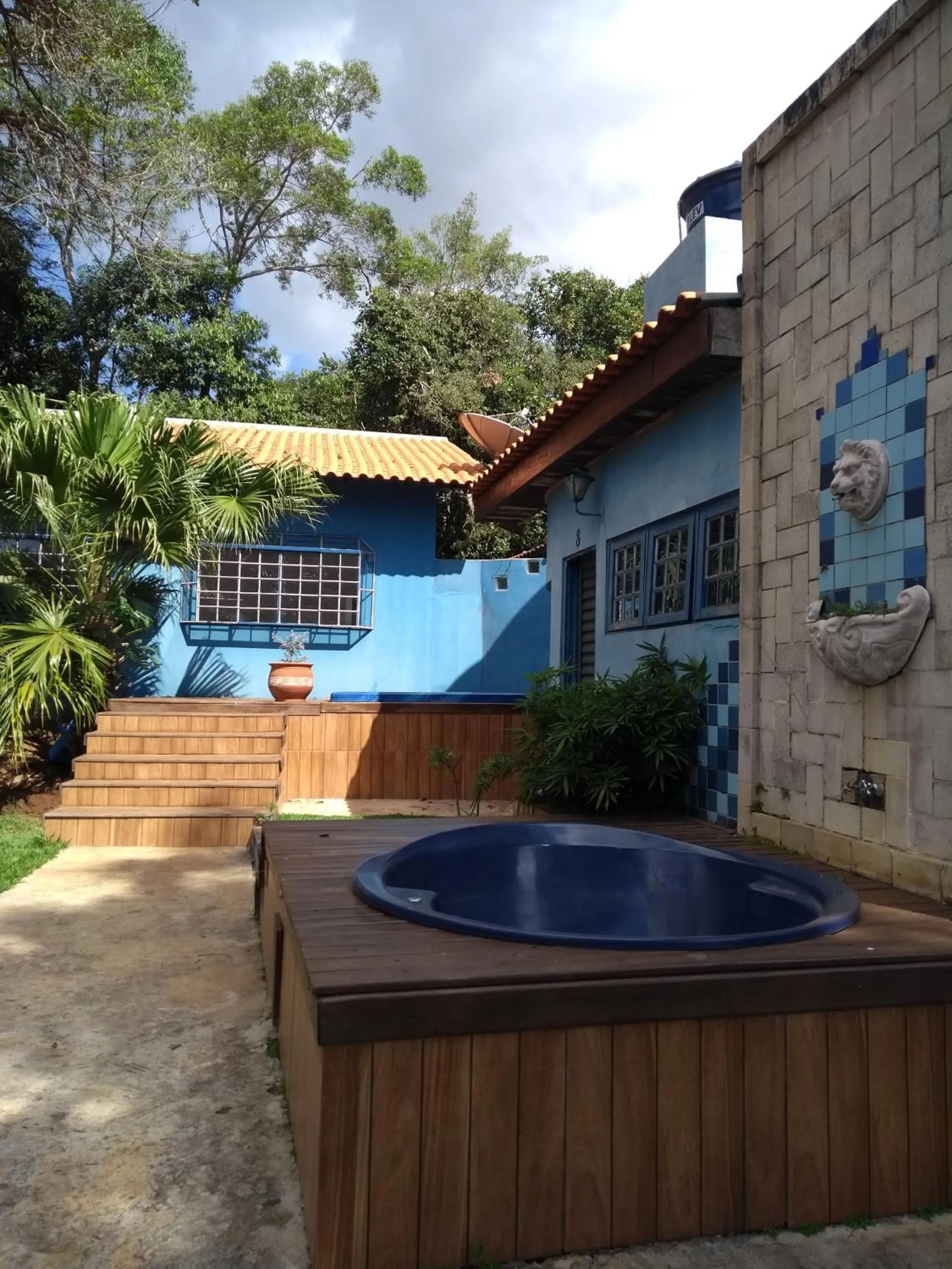 Property building in Pousada Canto dos Passaros