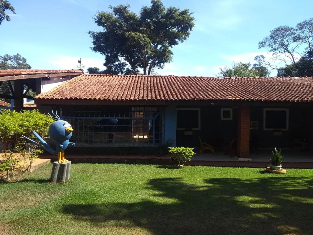 Property building in Pousada Canto dos Passaros