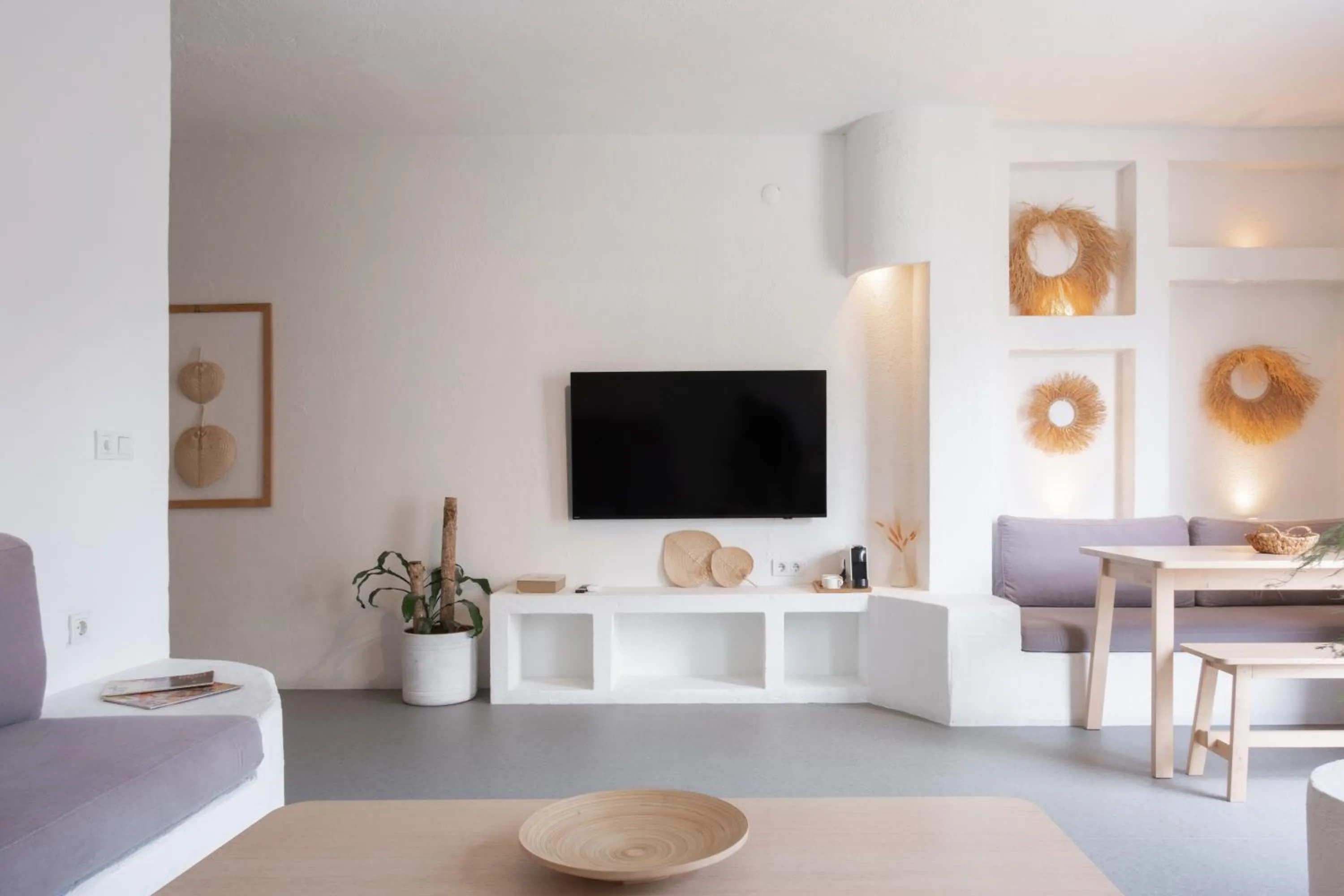 Living room in L'olive homes