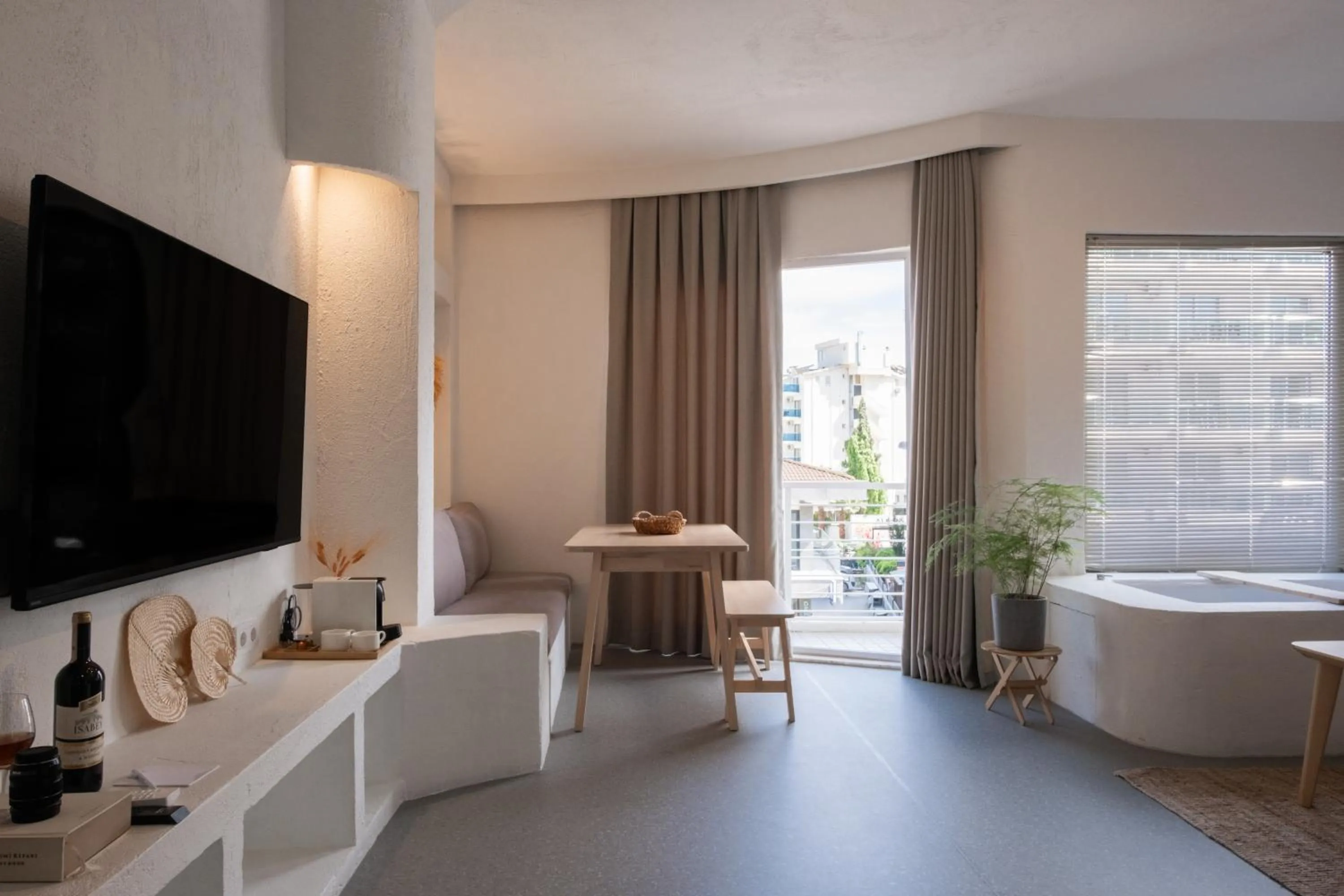 Living room in L'olive homes