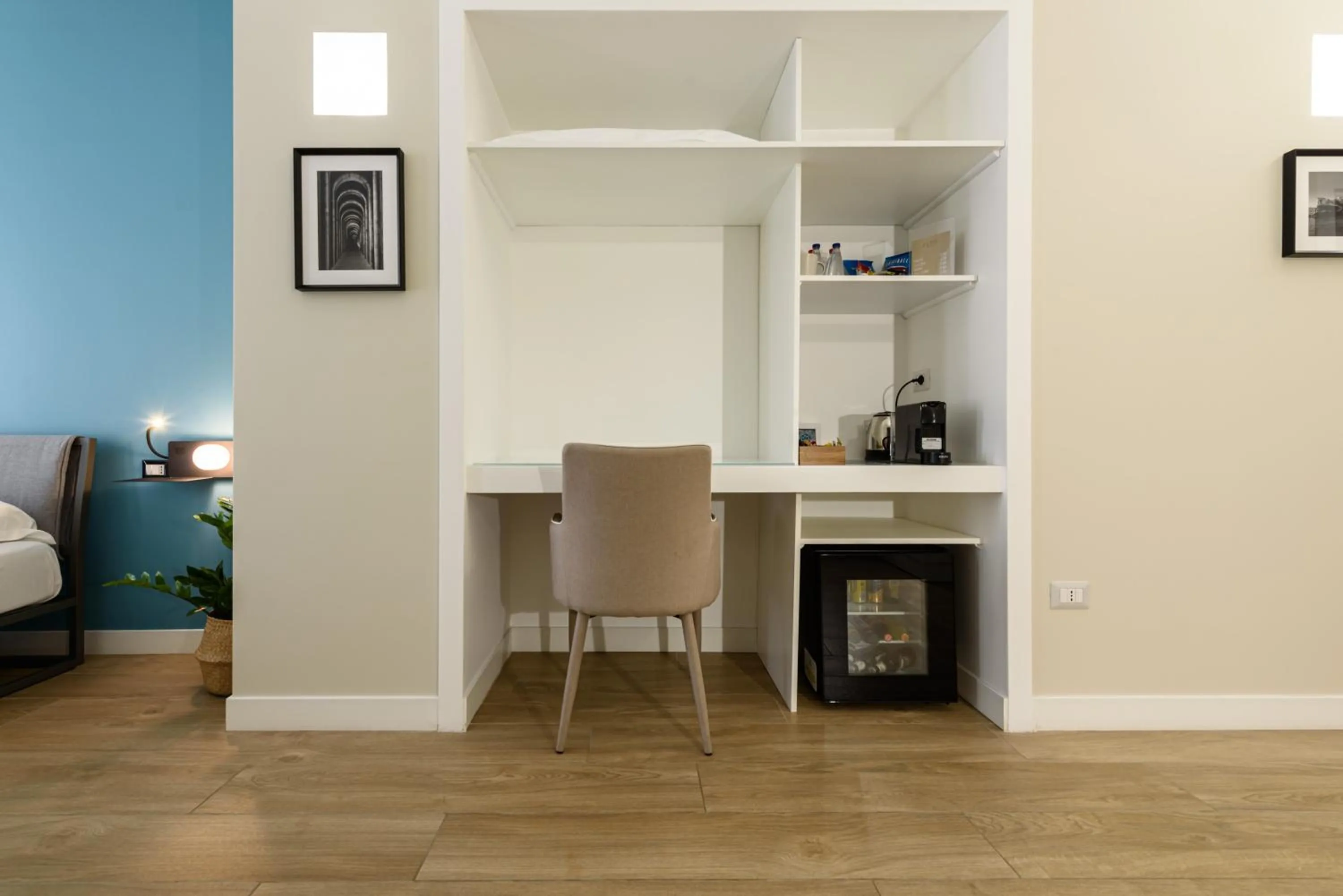 Coffee/tea facilities, Kitchen/Kitchenette in CasAlice B&B Napoli