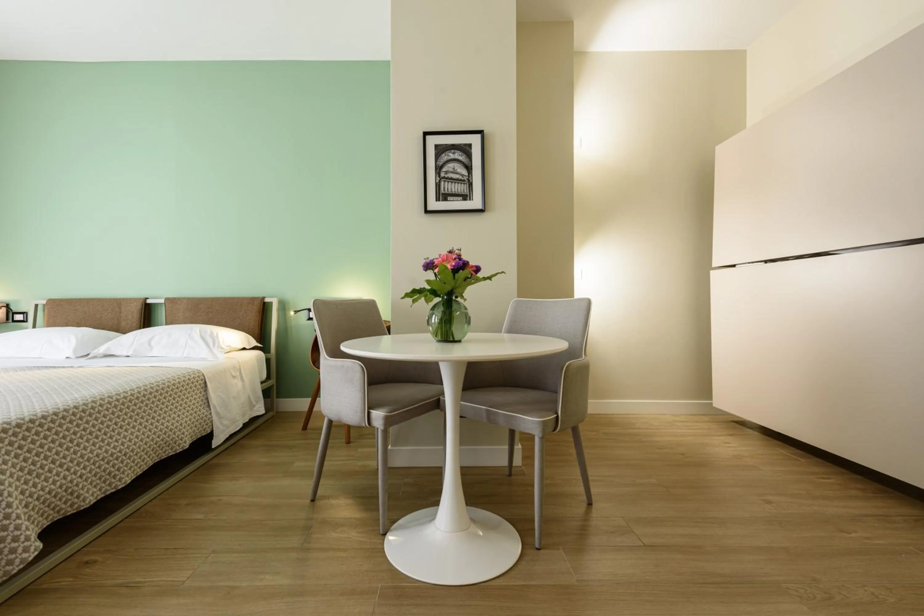 Seating area, Bed in CasAlice B&B Napoli