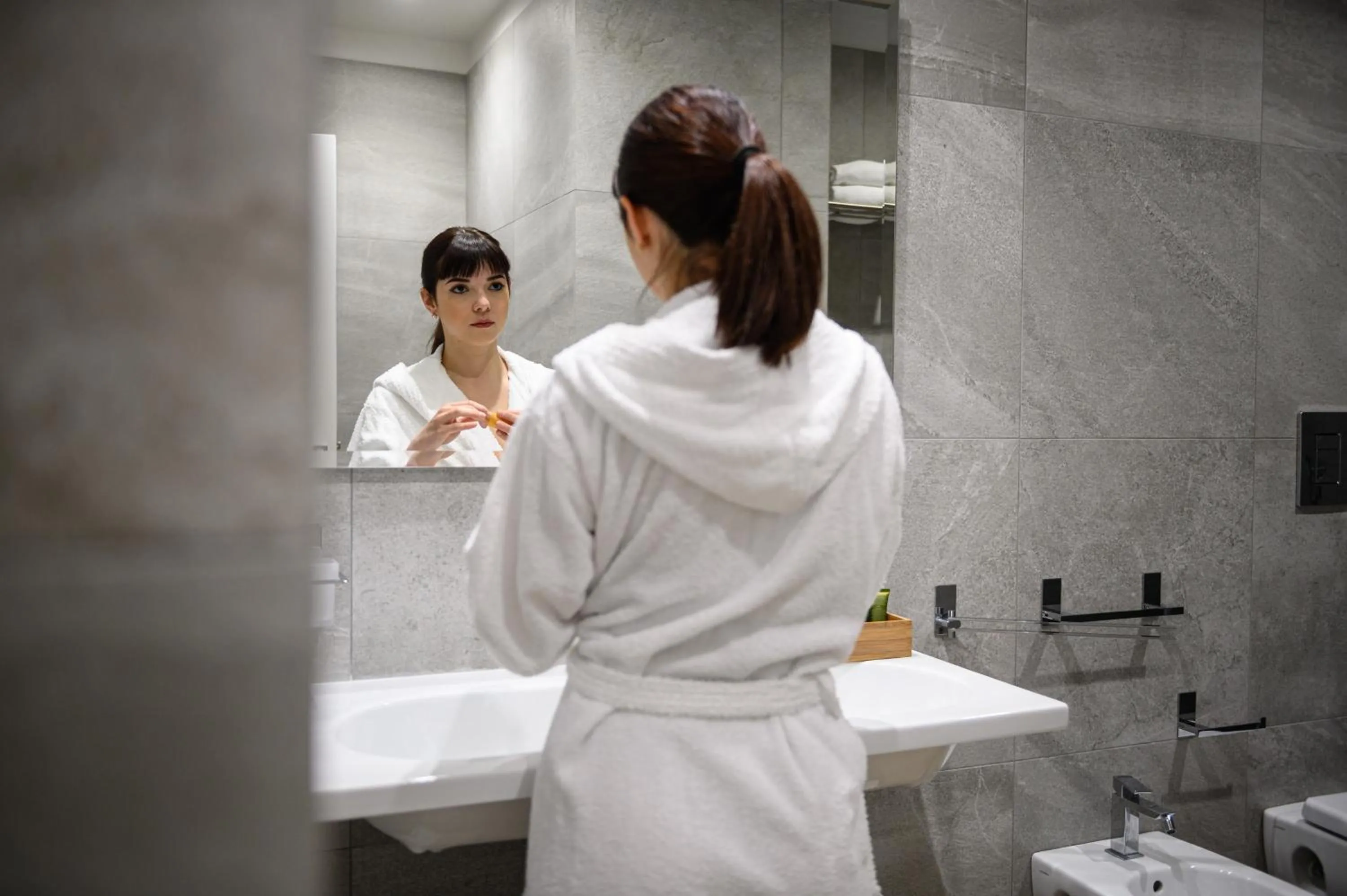 Toilet in CasAlice B&B Napoli