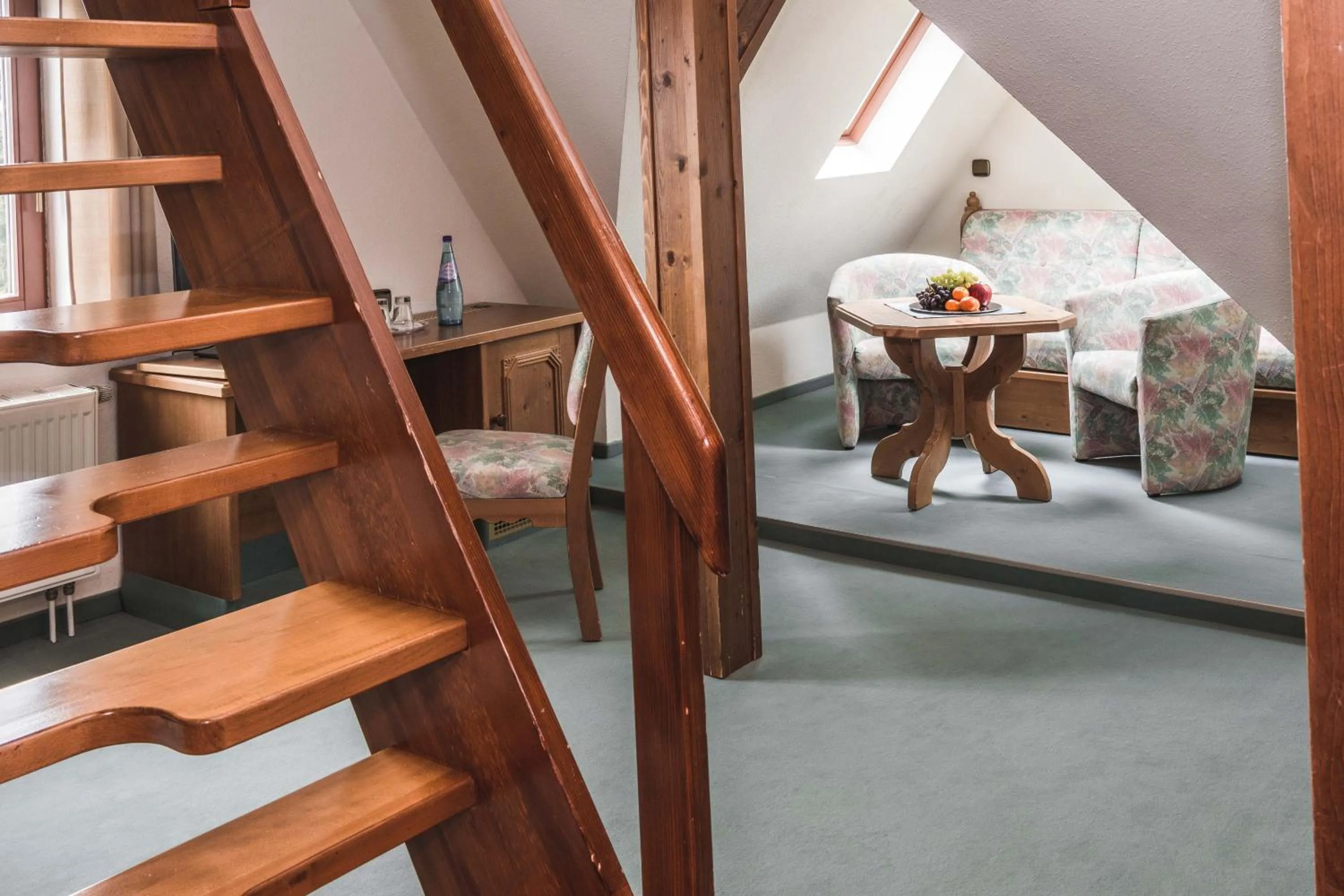 Bed in Berghotel Friedrichshöhe - Sauna, Pool & Natur