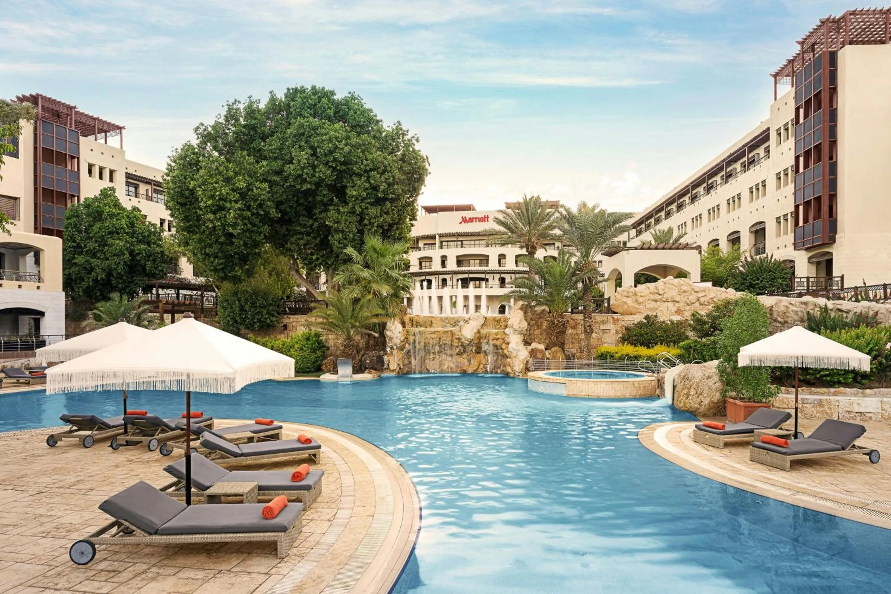 Swimming pool in Dead Sea Marriott Resort & Spa