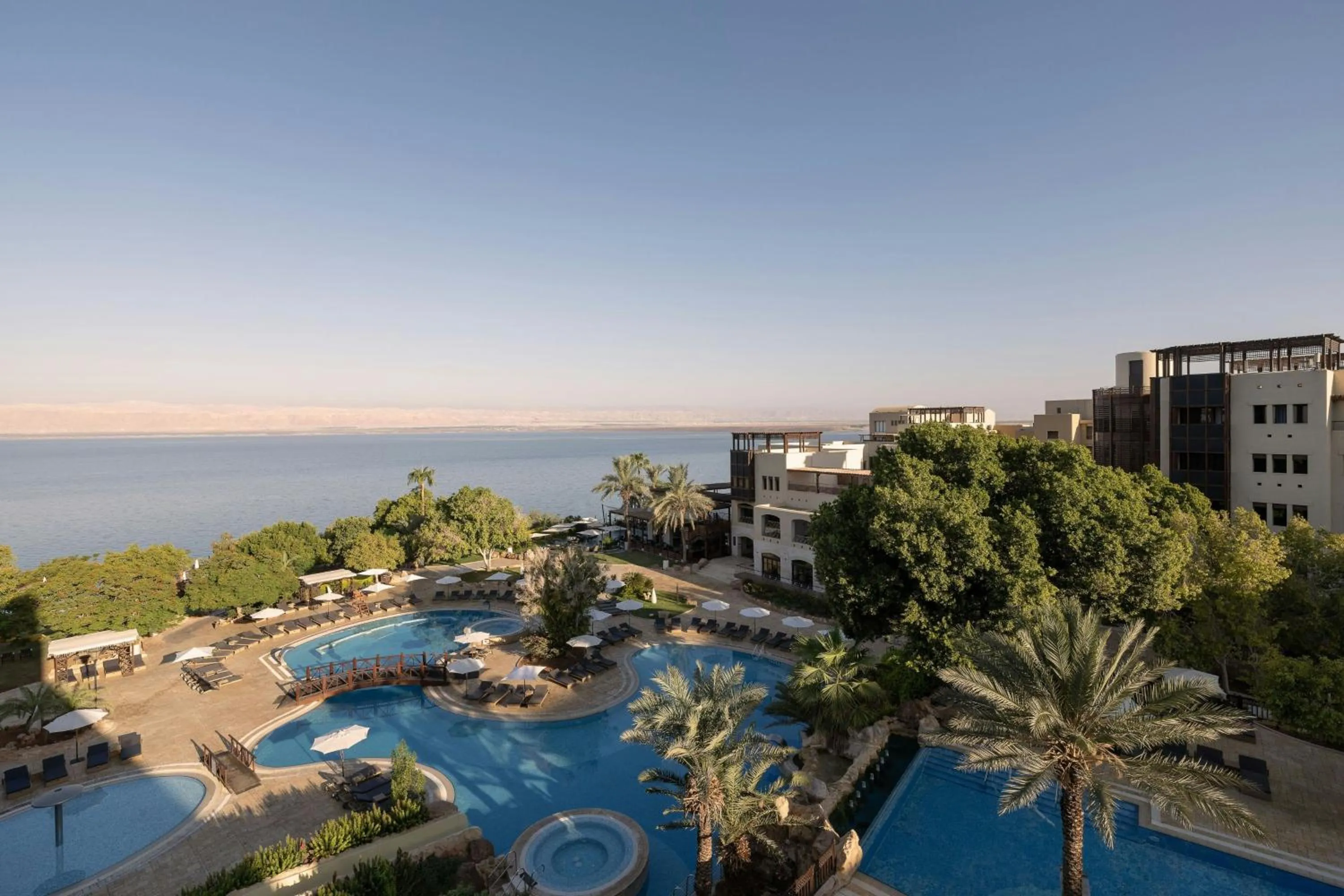 Swimming pool in Dead Sea Marriott Resort & Spa