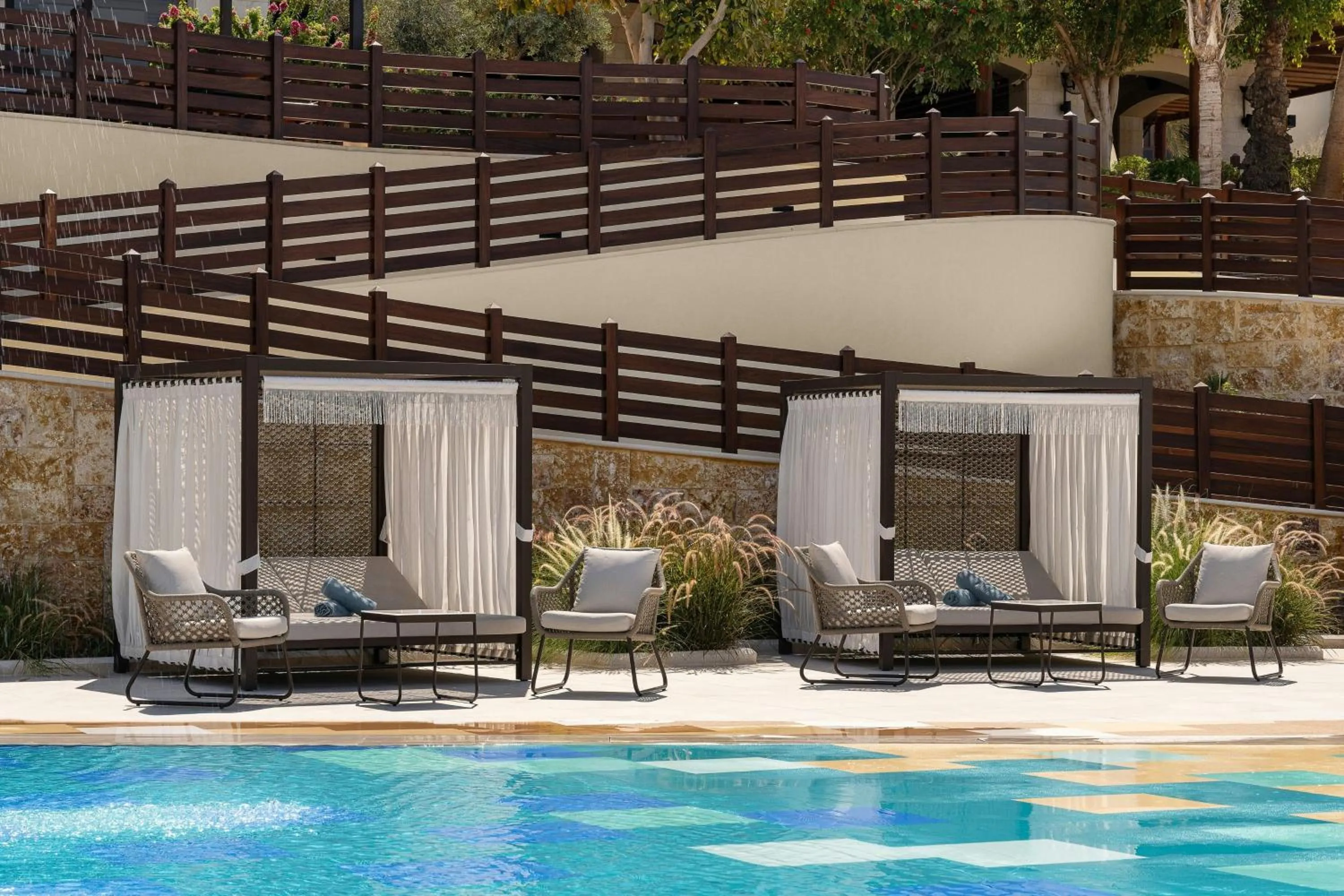 Swimming pool in Dead Sea Marriott Resort & Spa