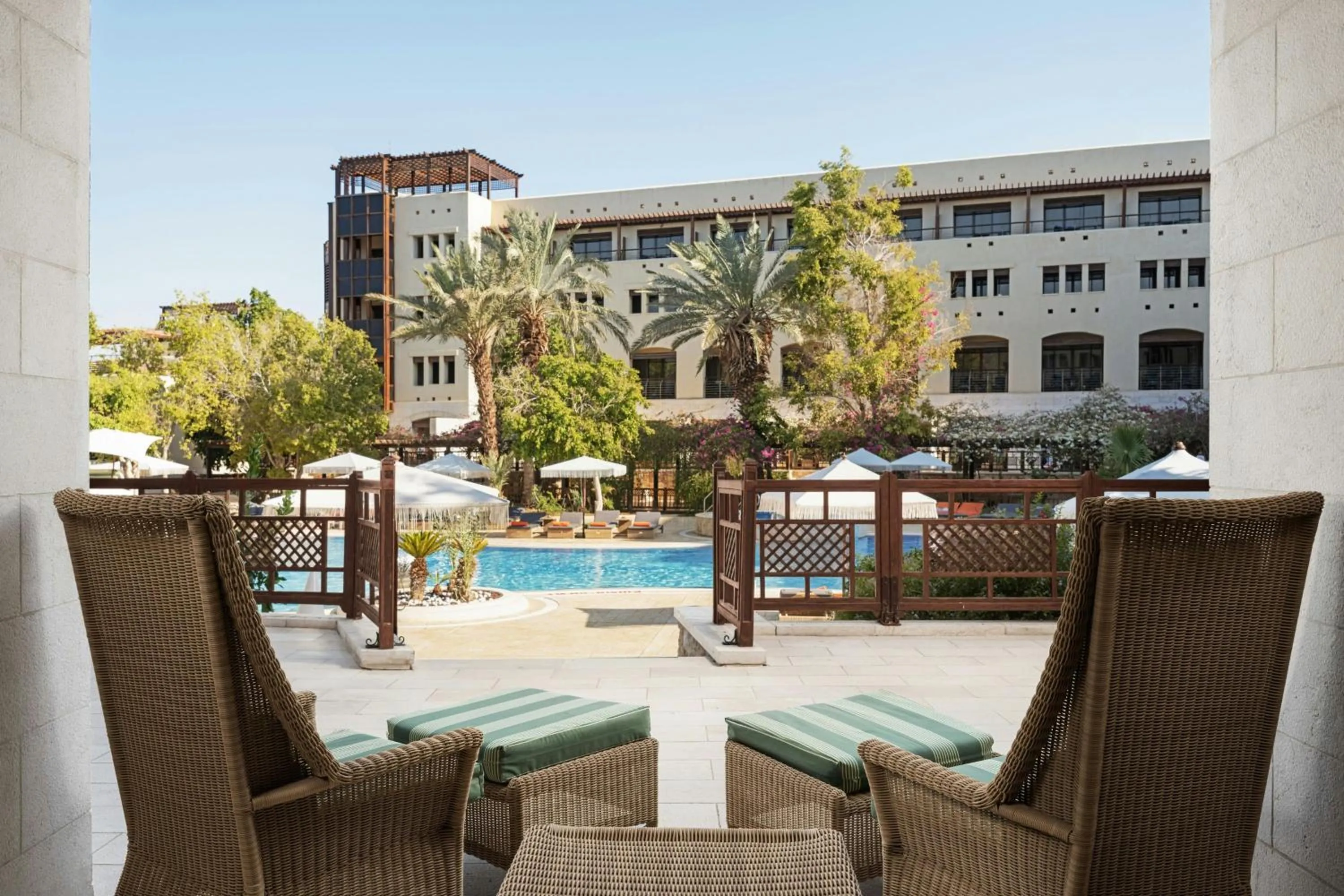 Swimming pool in Dead Sea Marriott Resort & Spa