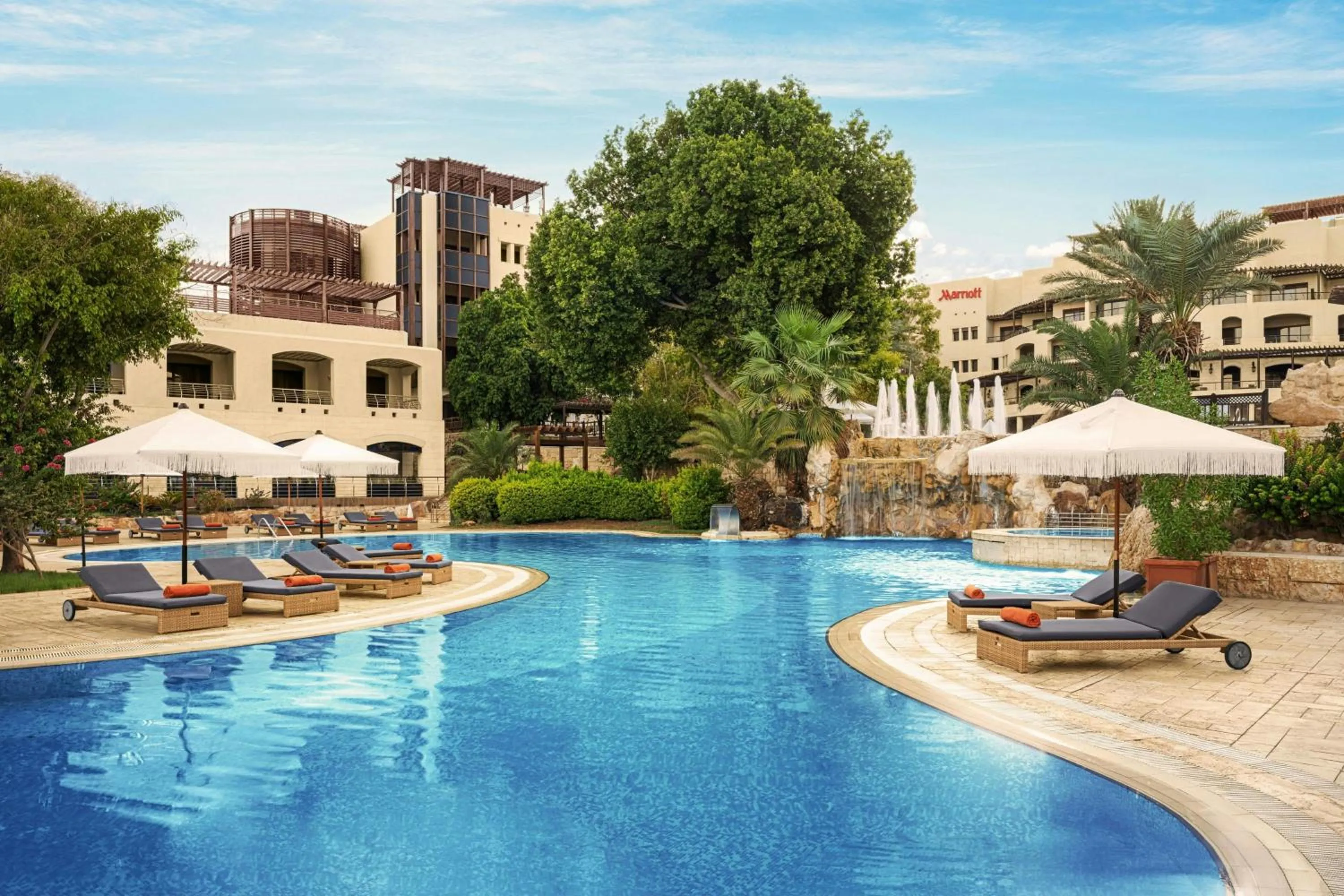Swimming pool in Dead Sea Marriott Resort & Spa