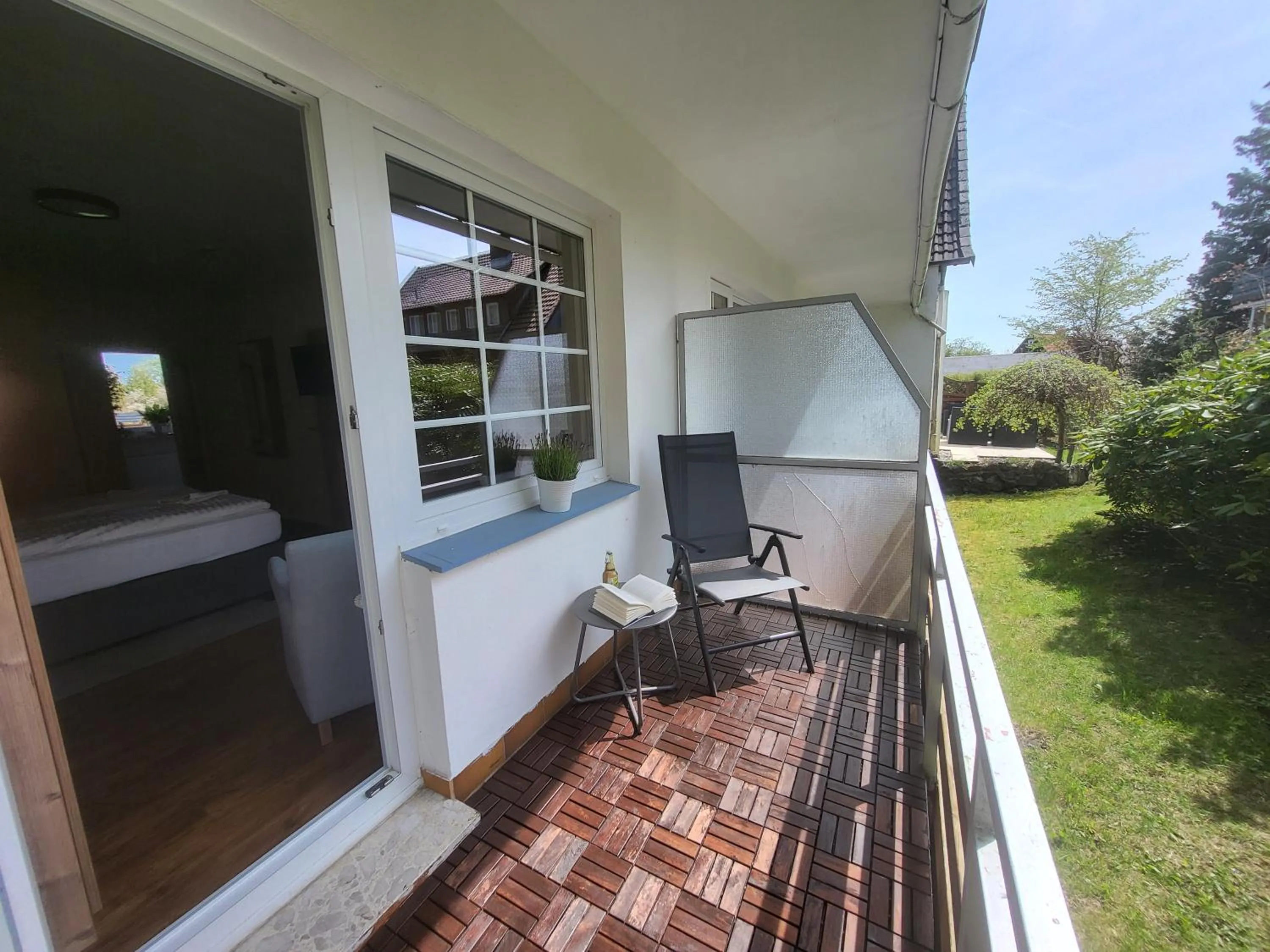 Balcony/Terrace in Hotel Waldrausch