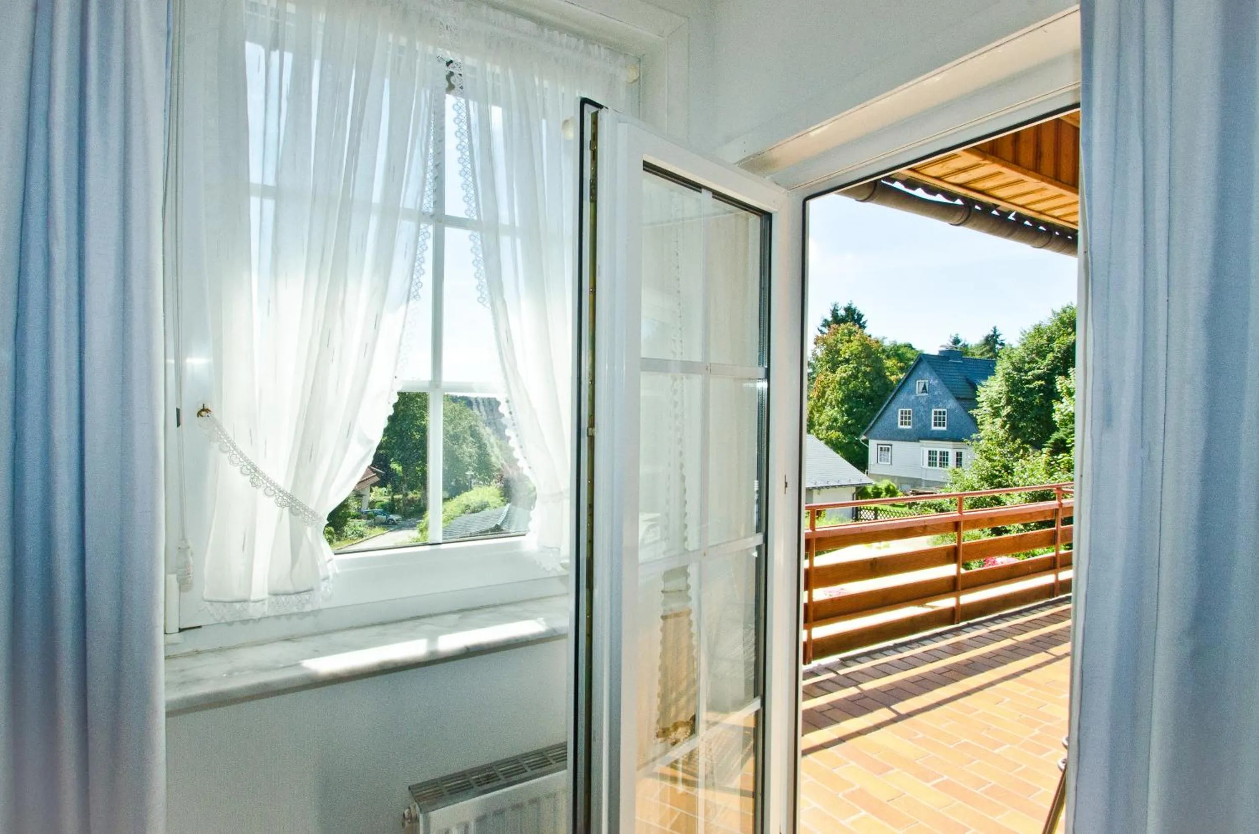 Balcony/Terrace in Hotel Waldrausch