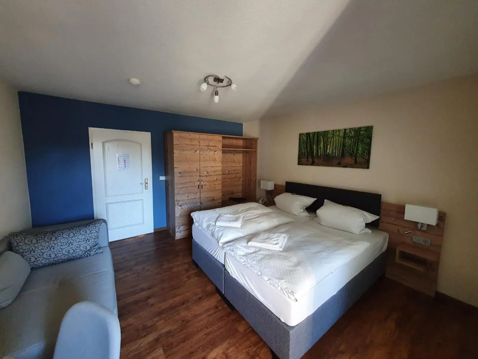 Photo of the whole room, Bed in Hotel Waldrausch