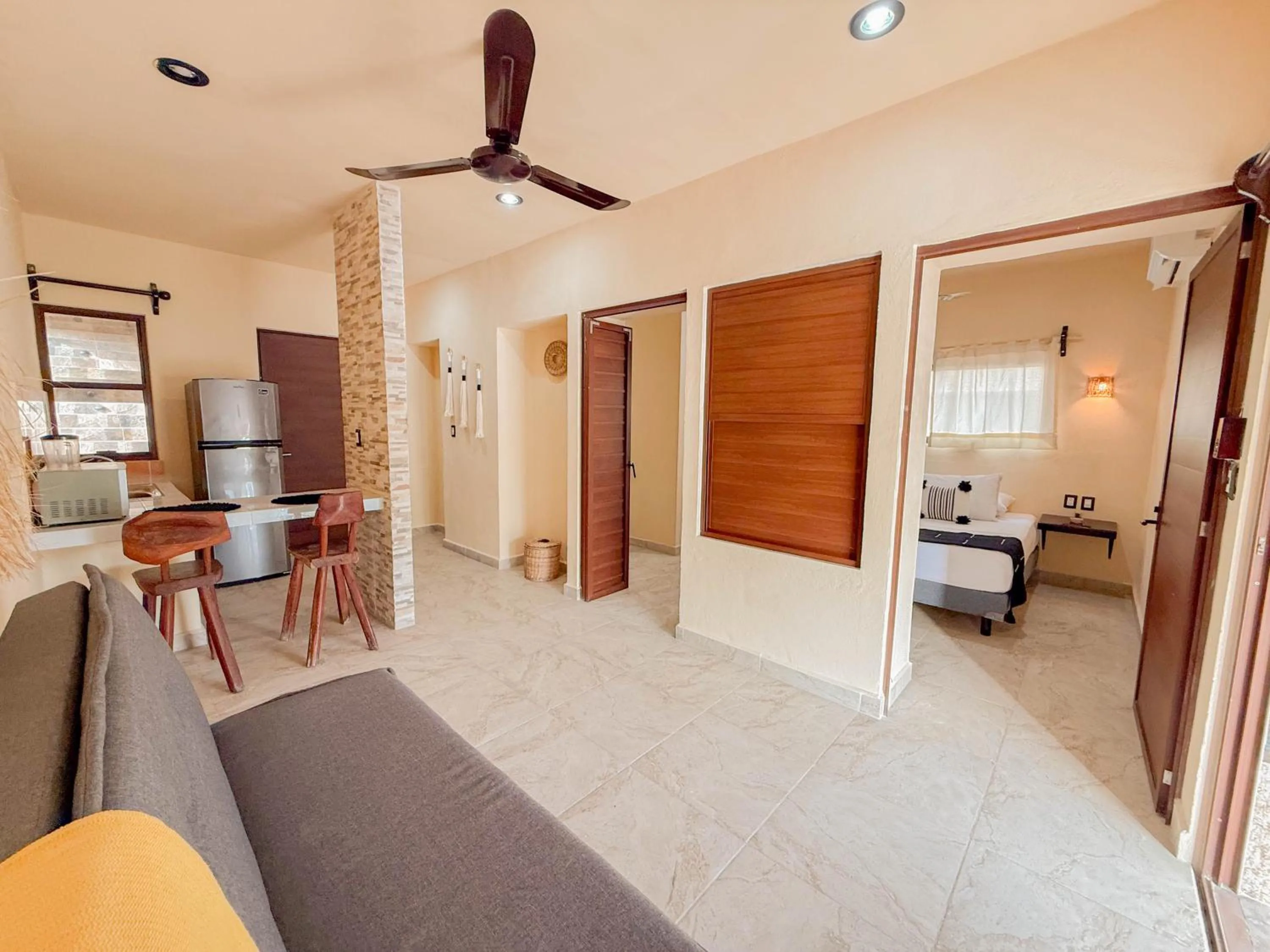 Photo of the whole room in Hotel Macondo Holbox