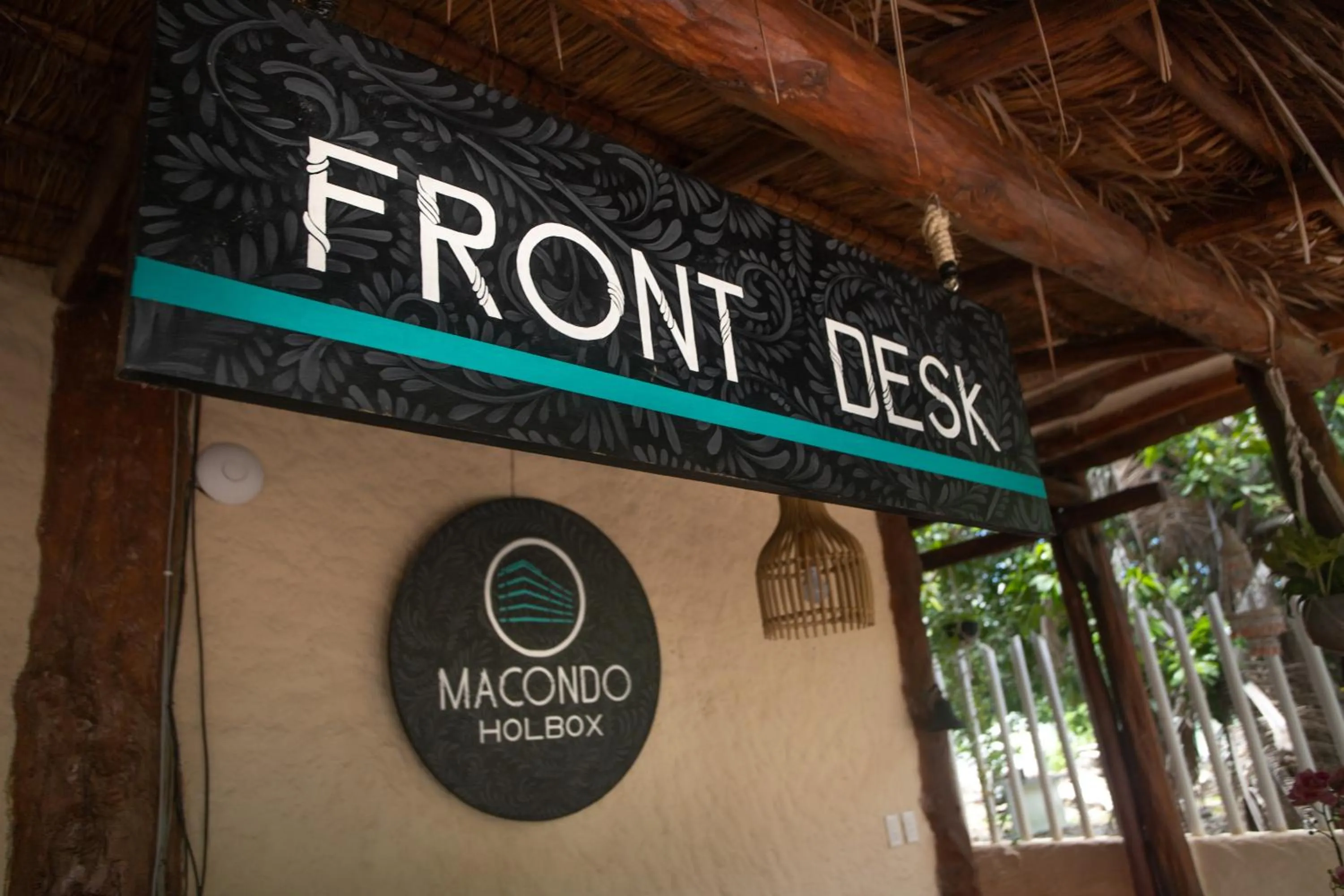 Property logo or sign in Hotel Macondo Holbox