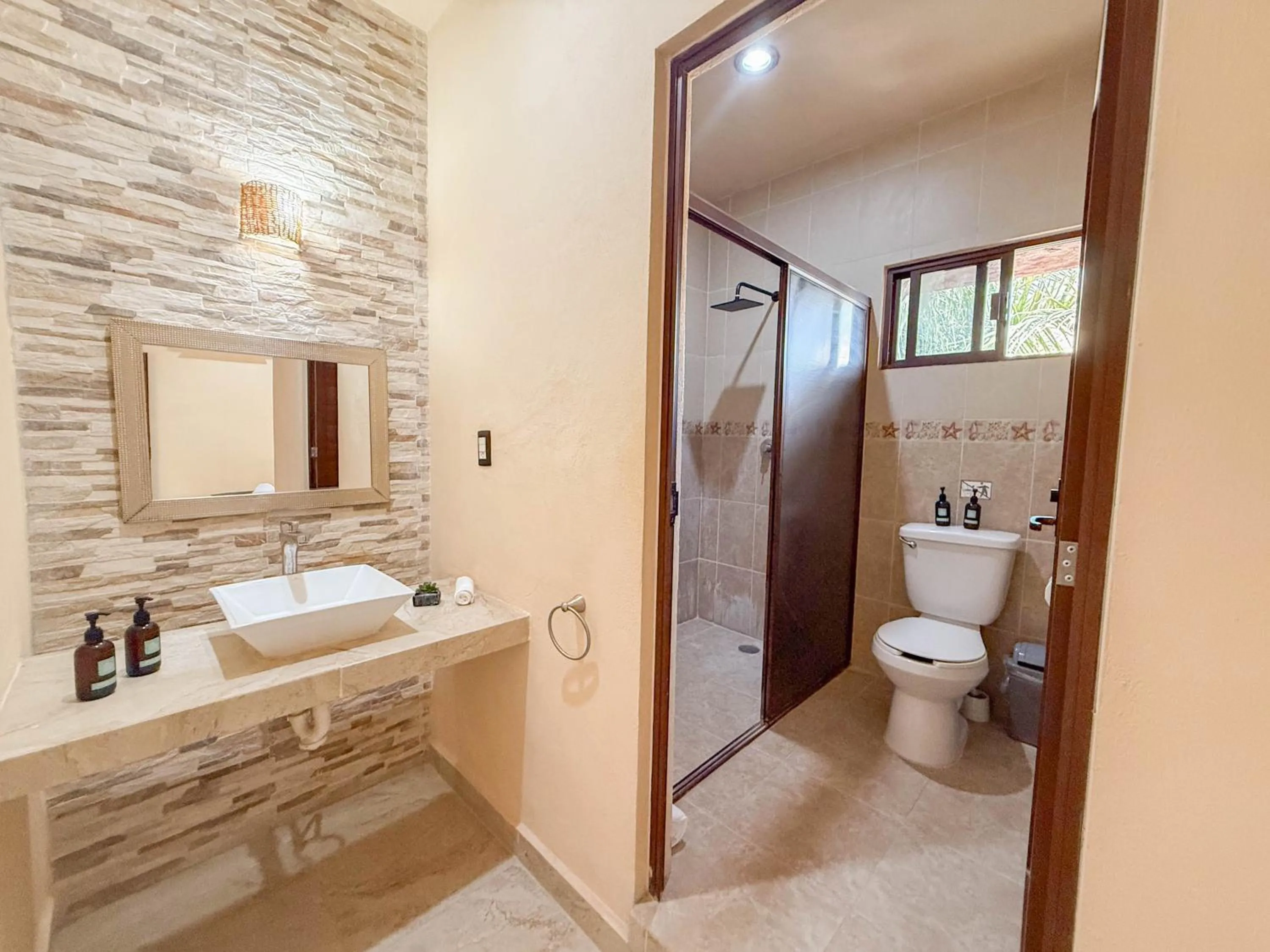 Bathroom in Hotel Macondo Holbox