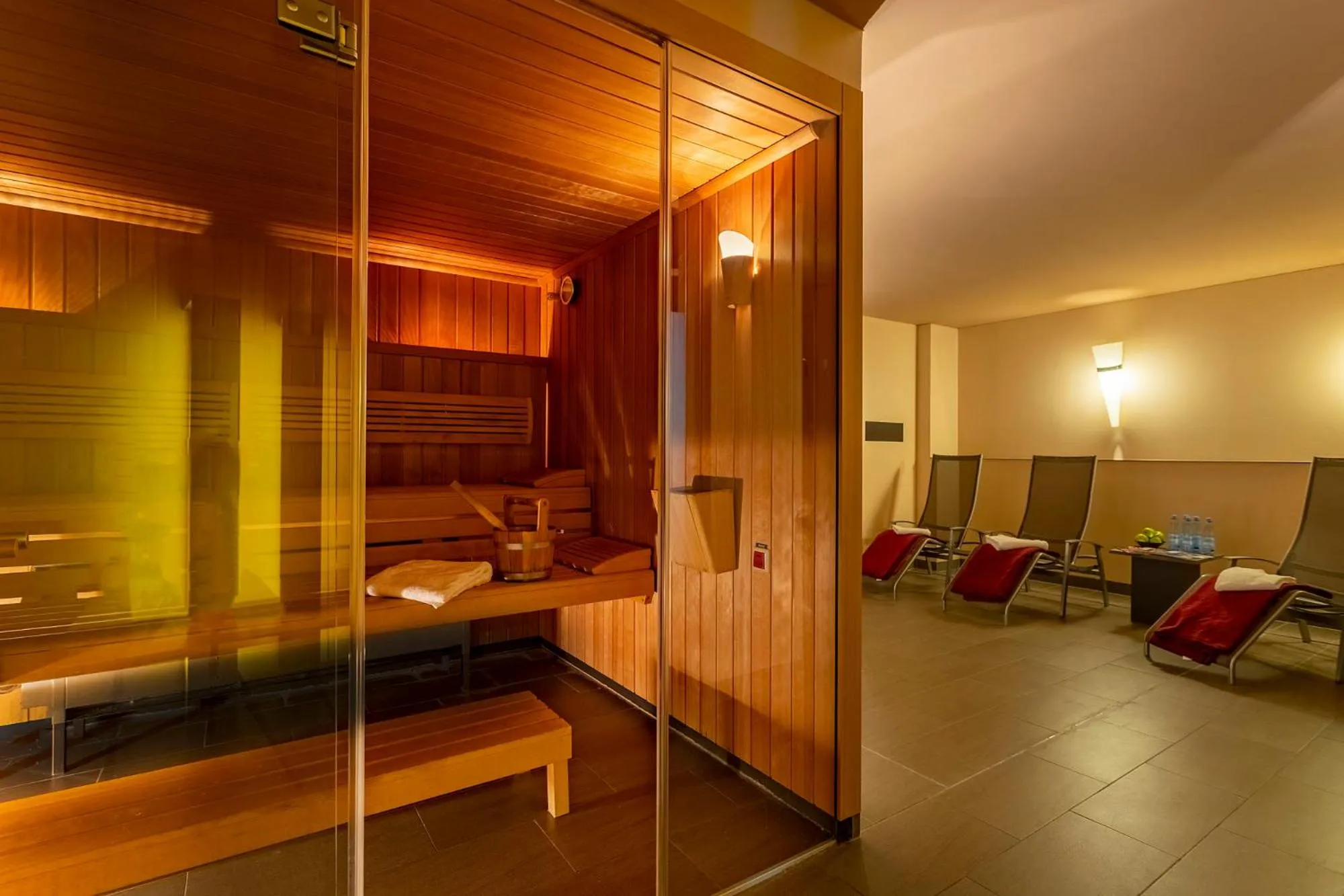 Sauna in Parkhotel Berghölzchen