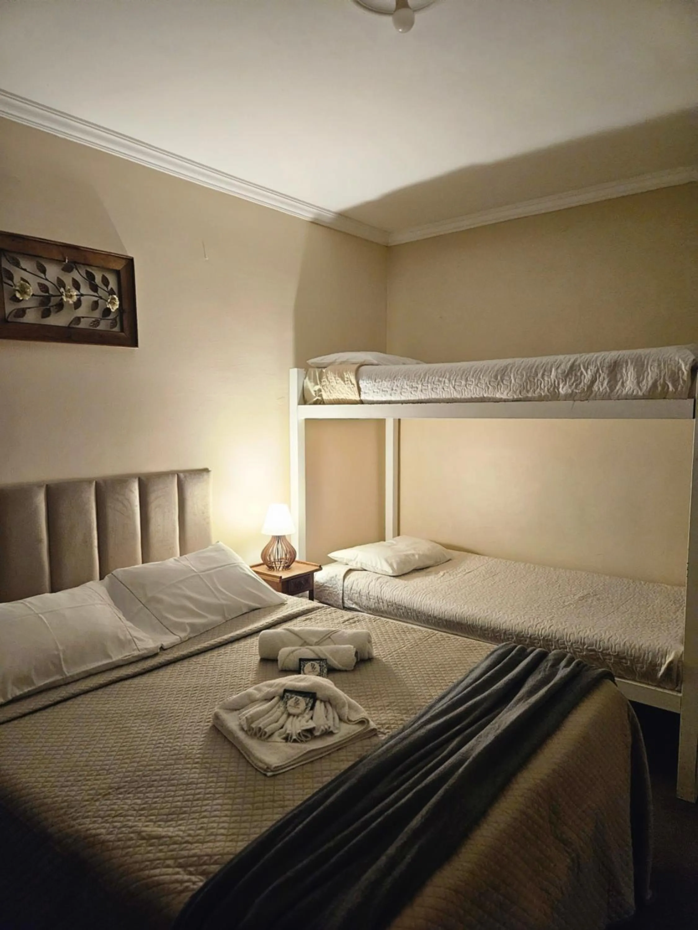 Bed in Pousada Araucária