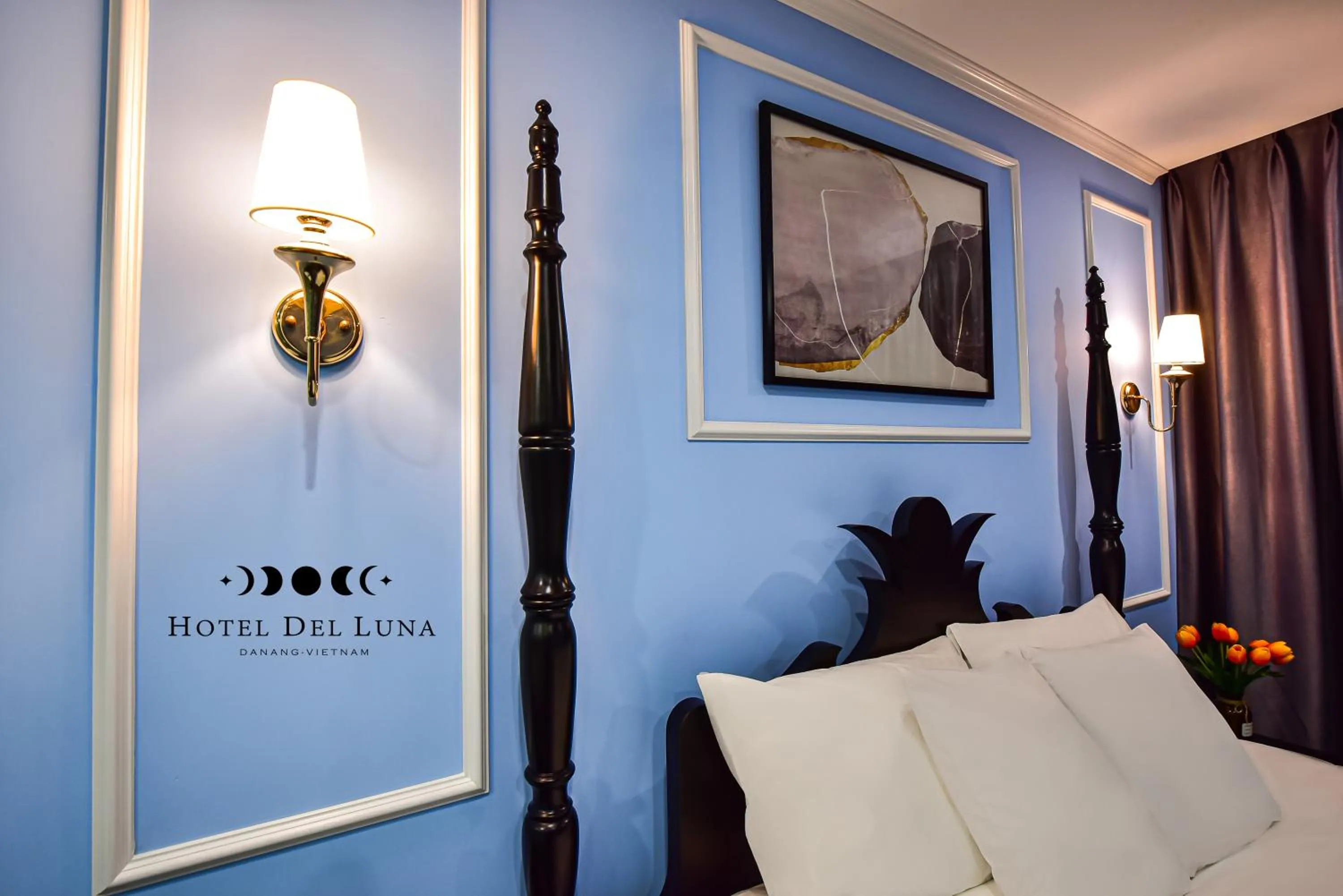 Bed in Hotel Del Luna Boutique