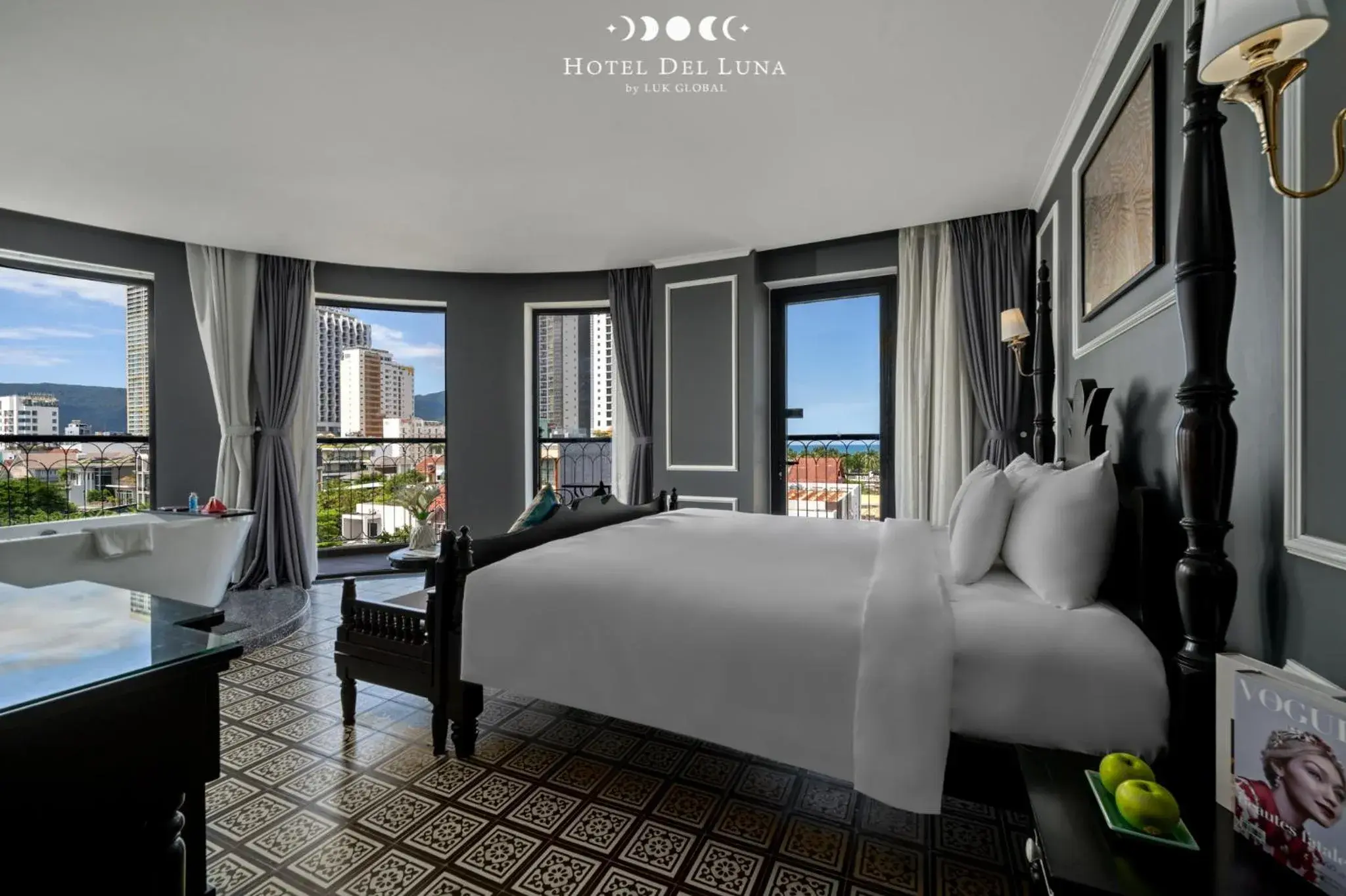 Panoramic Junior Suite with Balcony and Sea View in Hotel Del Luna Boutique Panoramic Junior Suite with Balcony and Sea View in Hotel Del Luna Boutique