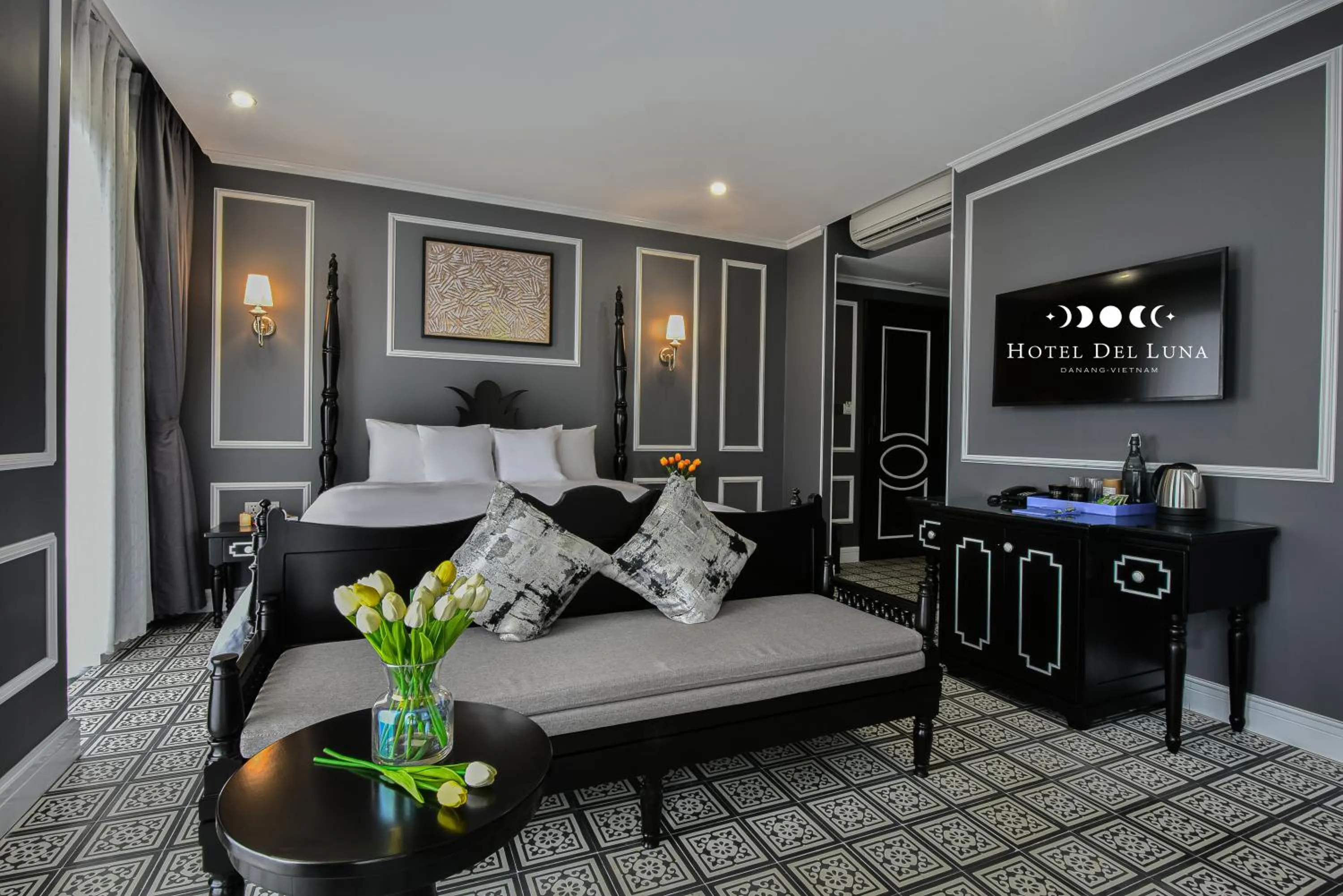 Bed in Hotel Del Luna Boutique