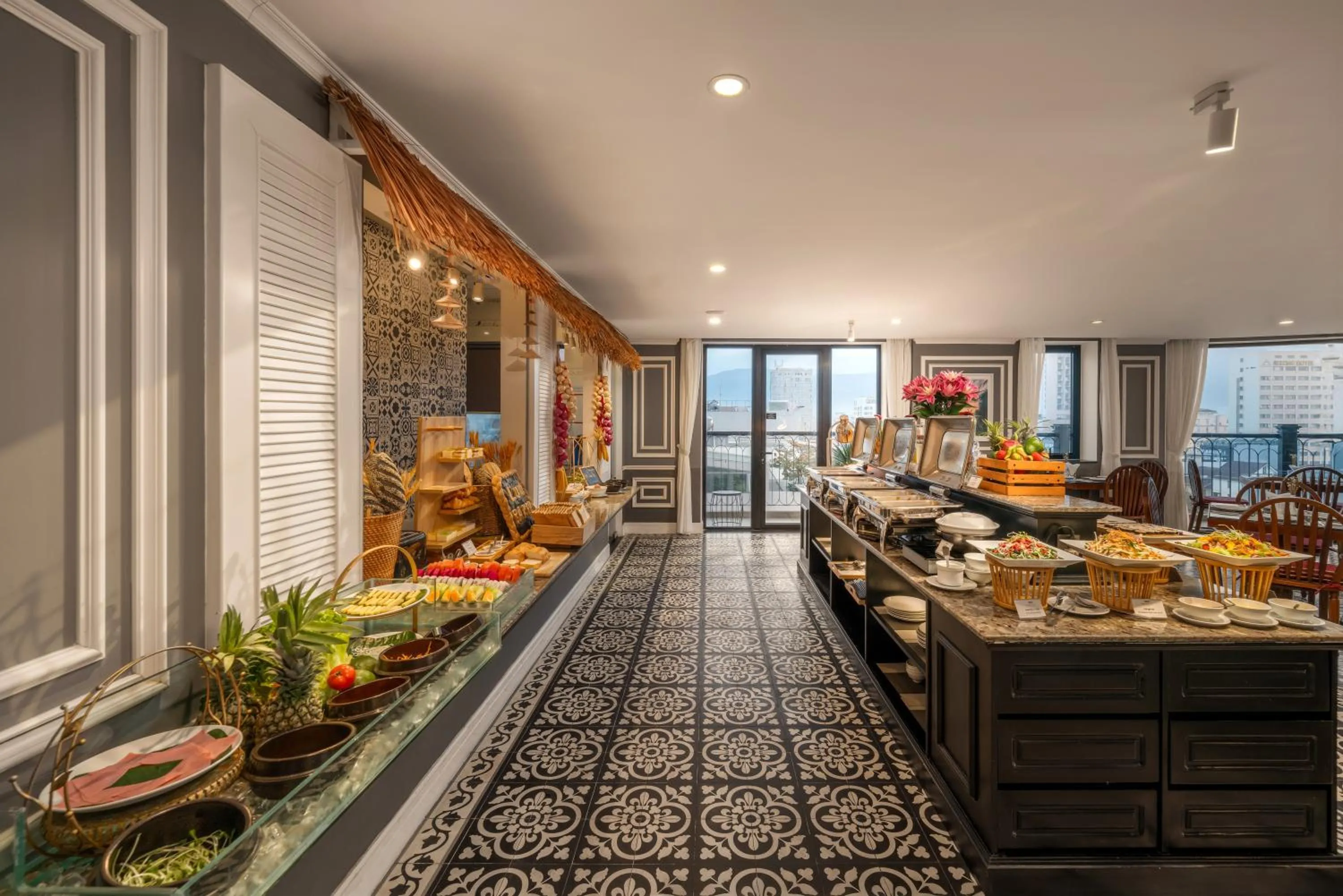 Food and drinks in Hotel Del Luna Boutique