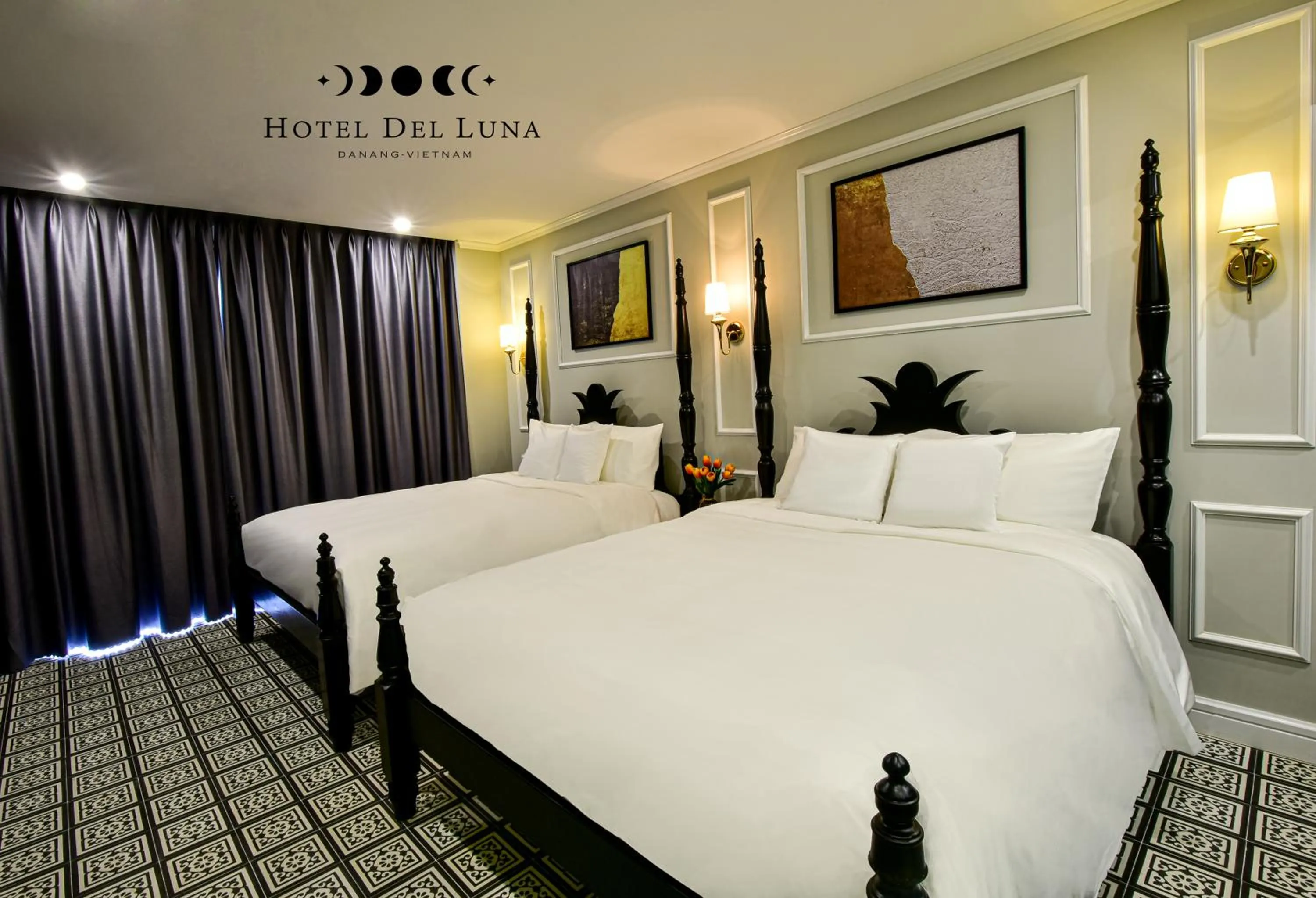 Bed in Hotel Del Luna Boutique