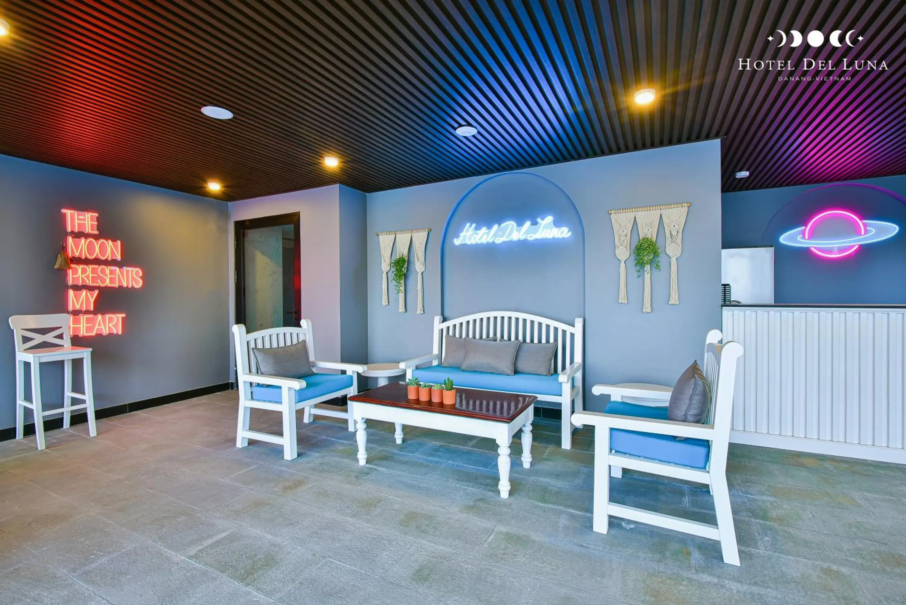 Lounge or bar in Hotel Del Luna Boutique Lounge or bar in Hotel Del Luna Boutique