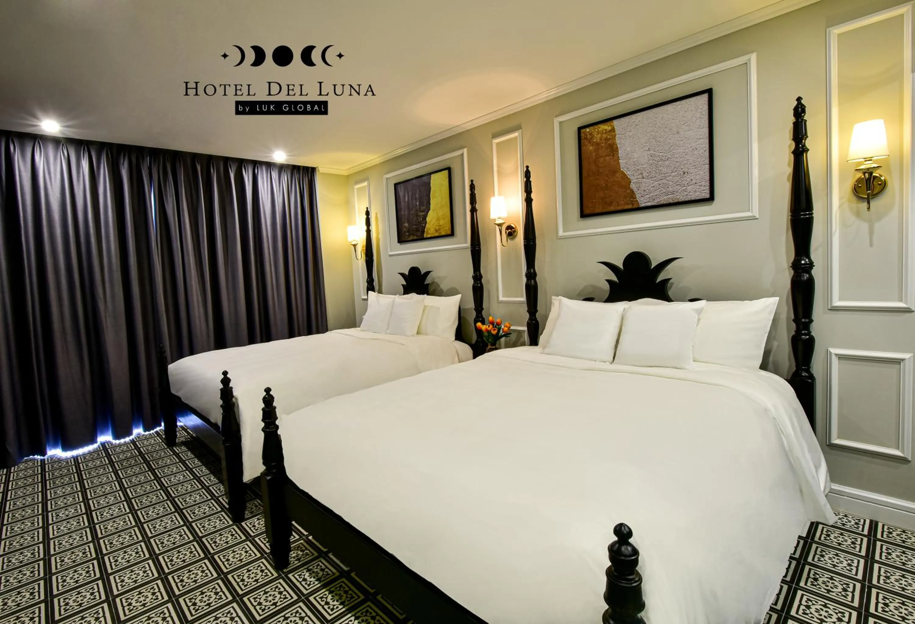 Bedroom, Bed in Hotel Del Luna Boutique