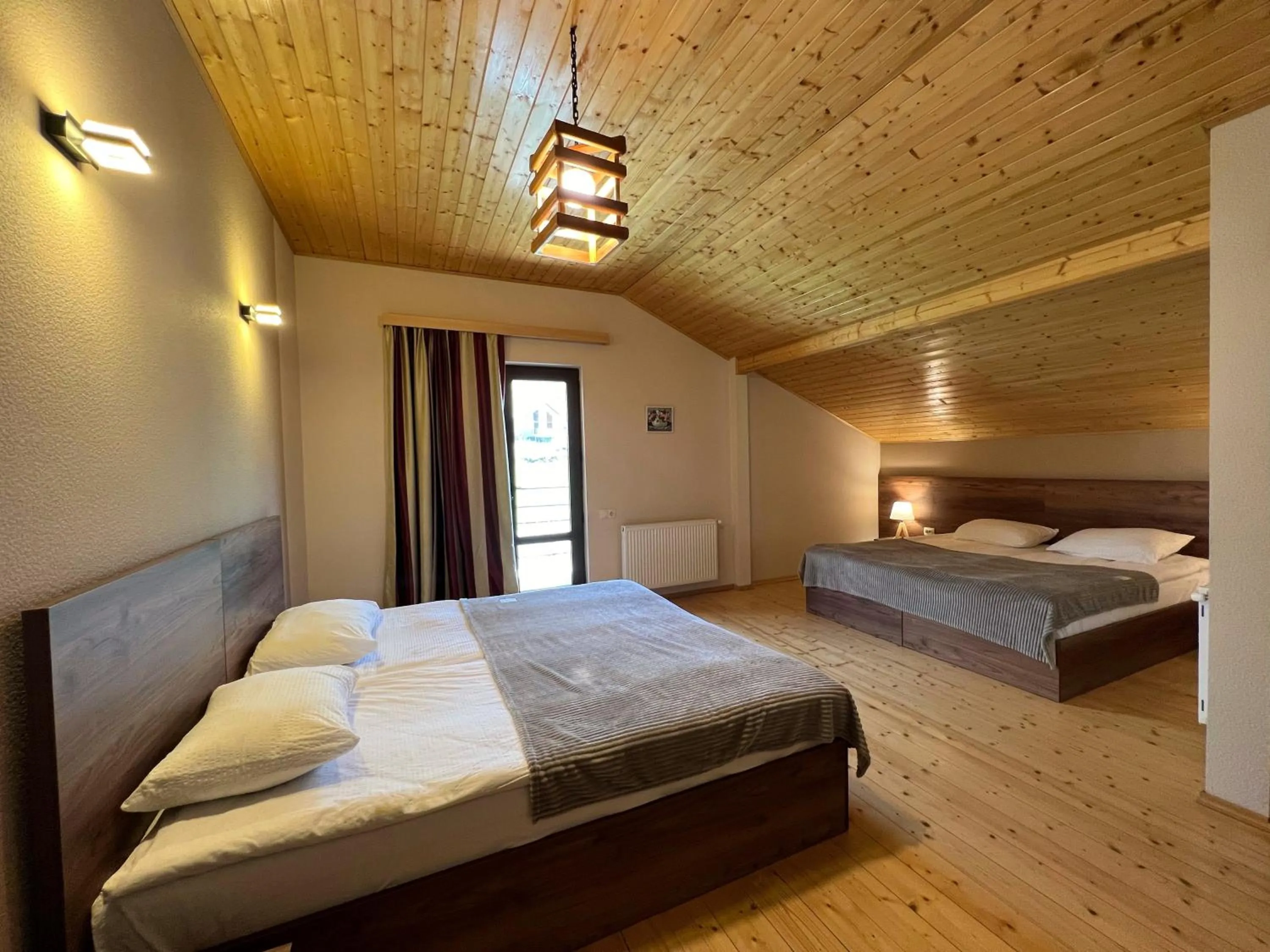 Bedroom, Bed in Hotel Axien Kazbegi